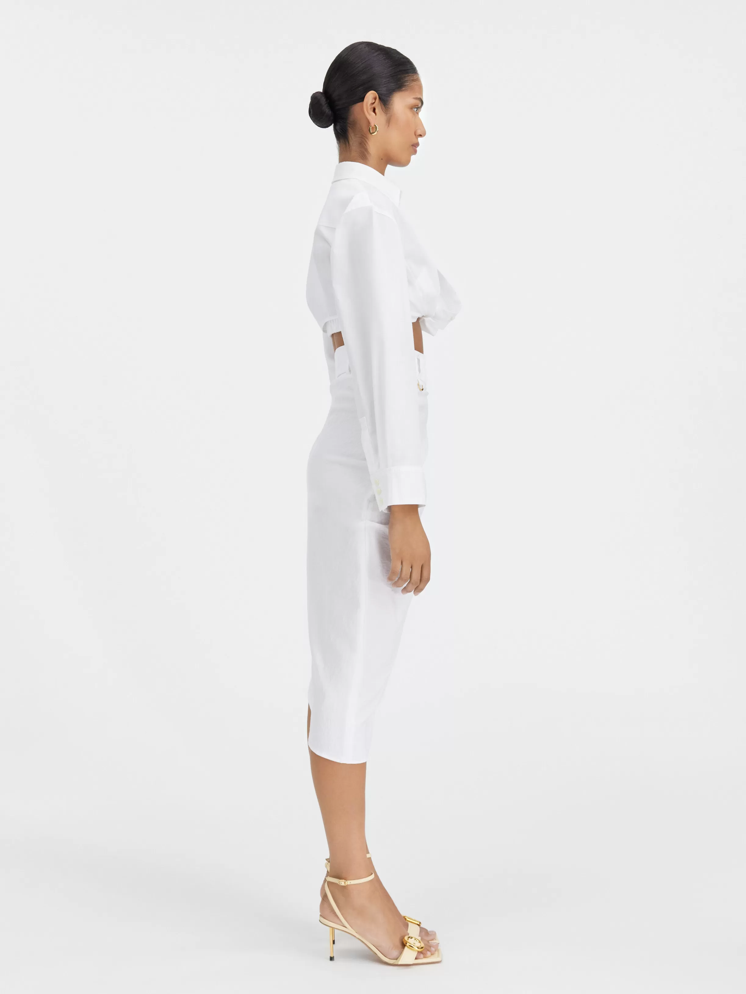 Jacquemus Tops & Shirts*The Bahia cropped shirt White