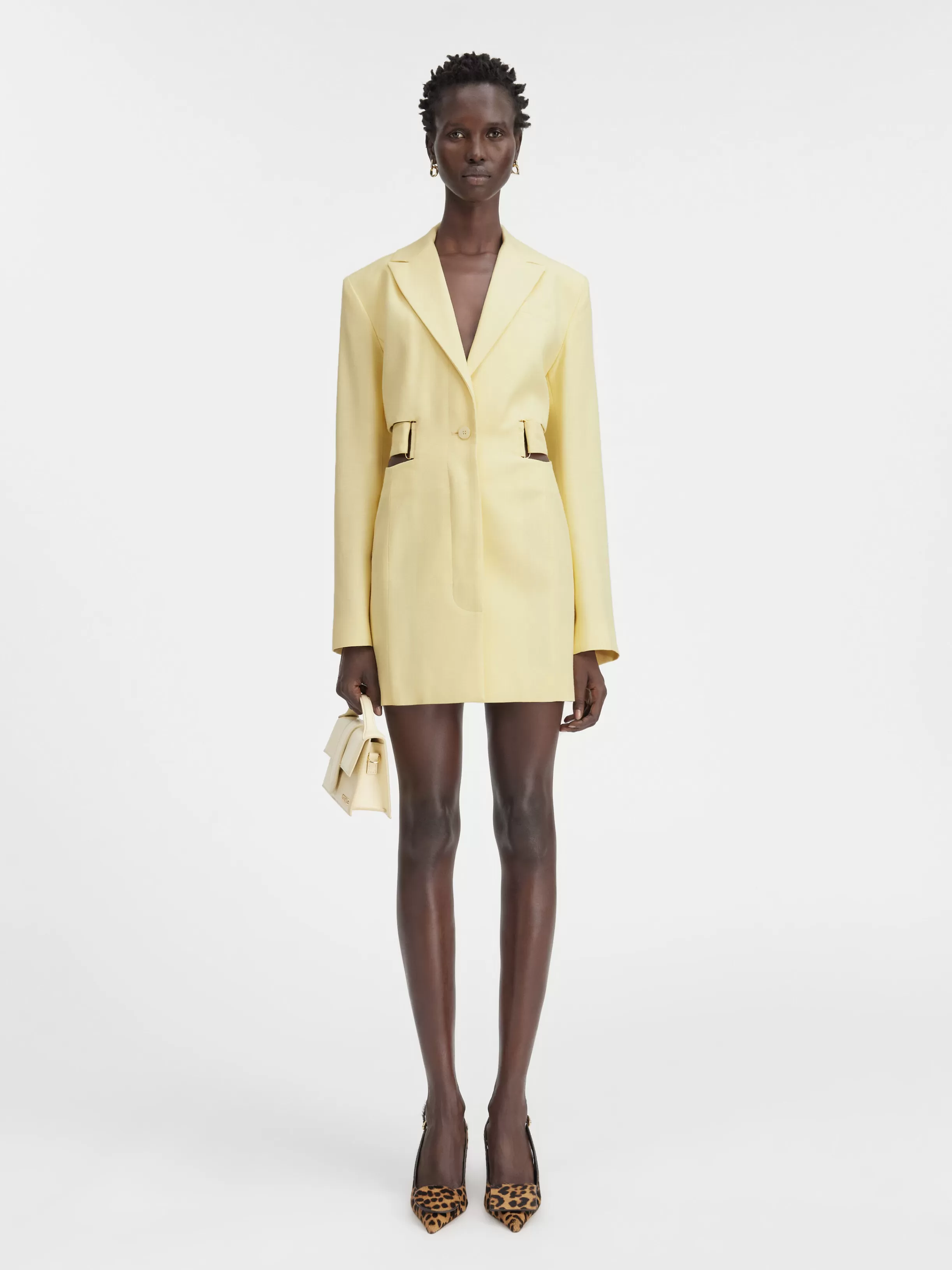 Jacquemus Dresses & Skirts*The Bari dress Paleyellow