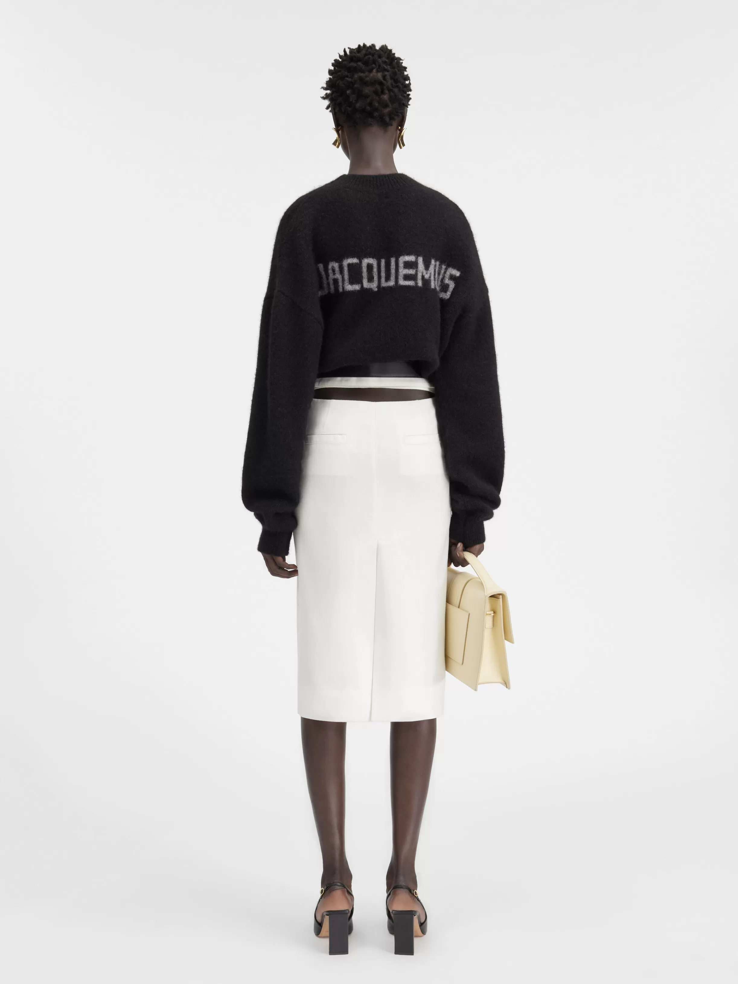 Jacquemus Dresses & Skirts*The Bari midi skirt White