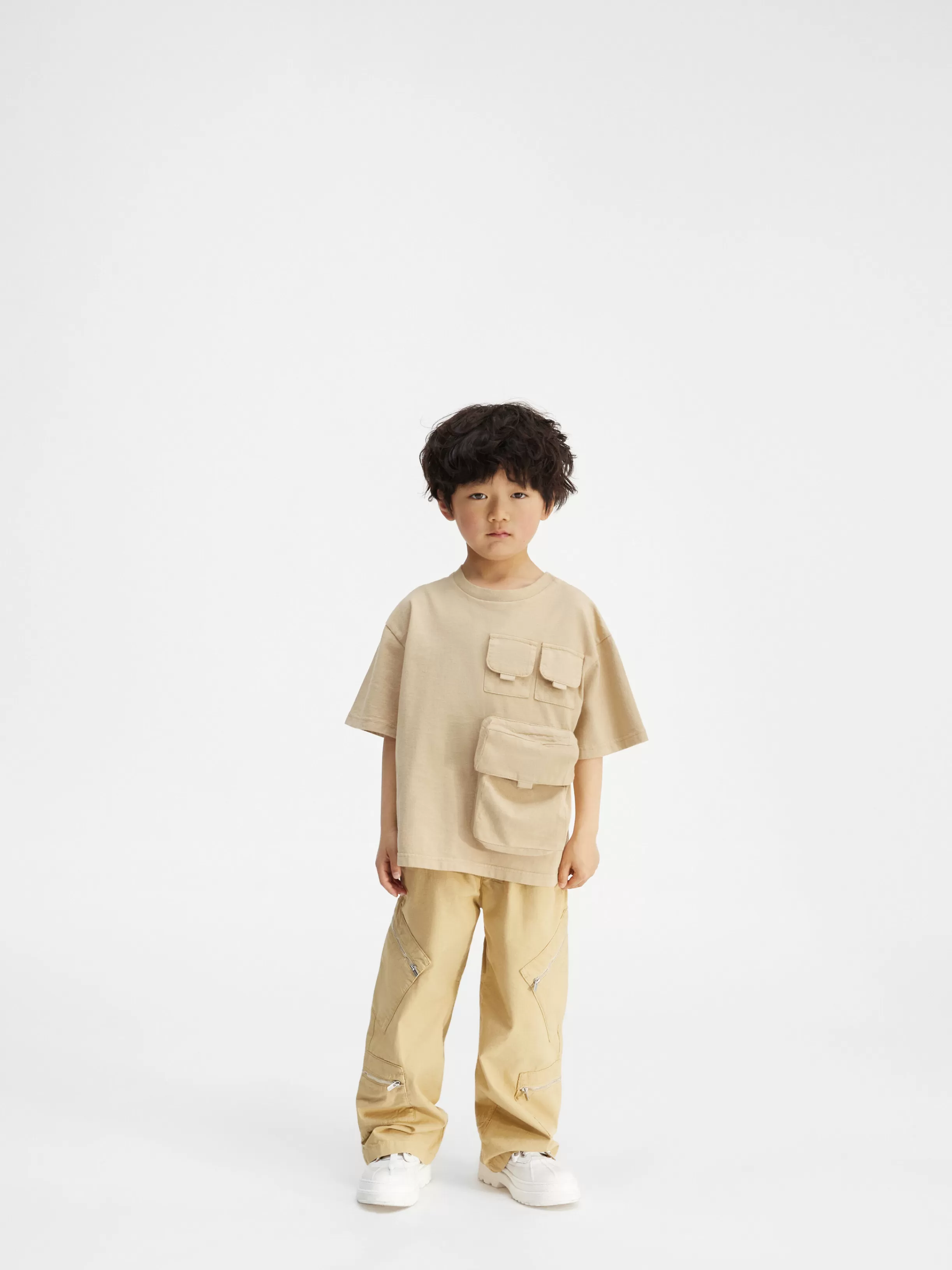 Jacquemus Tops | Tops*The Bolso kids' t-shirt Darkbeige