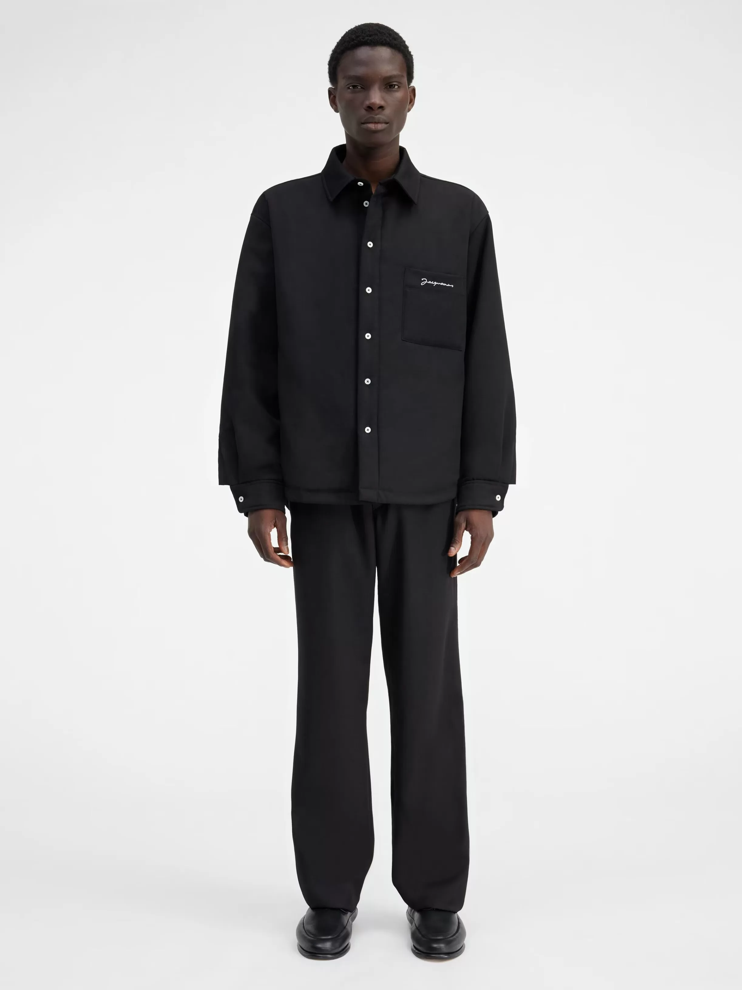 Jacquemus Shirts*The Boulanger shirt Black