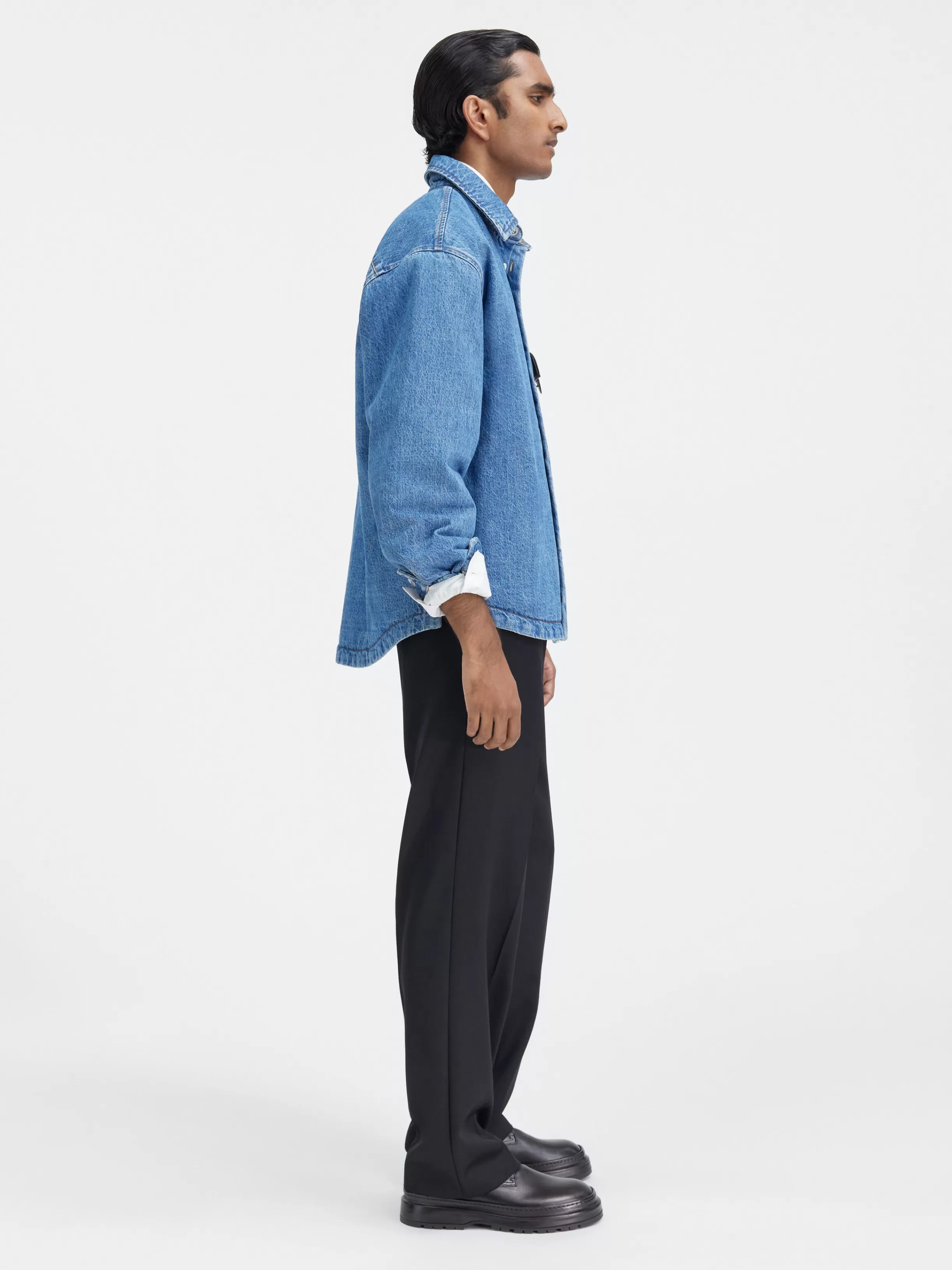 Jacquemus Shirts | Denim*The Boulanger shirt Blue/tabac