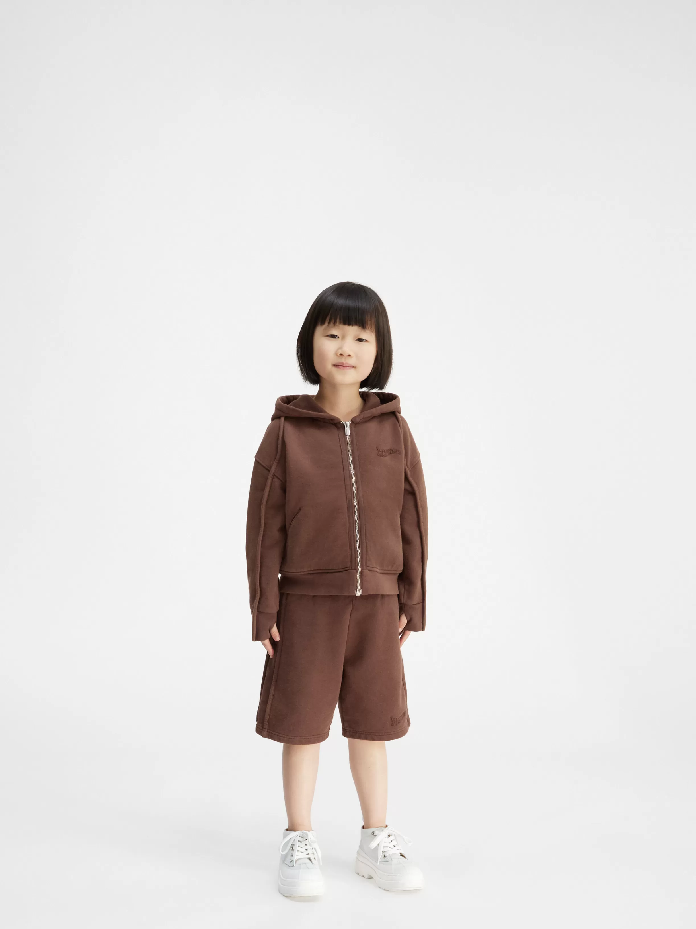 Jacquemus Tops | Tops*The Camargue kids' zipped sweatshirt Darkbrown