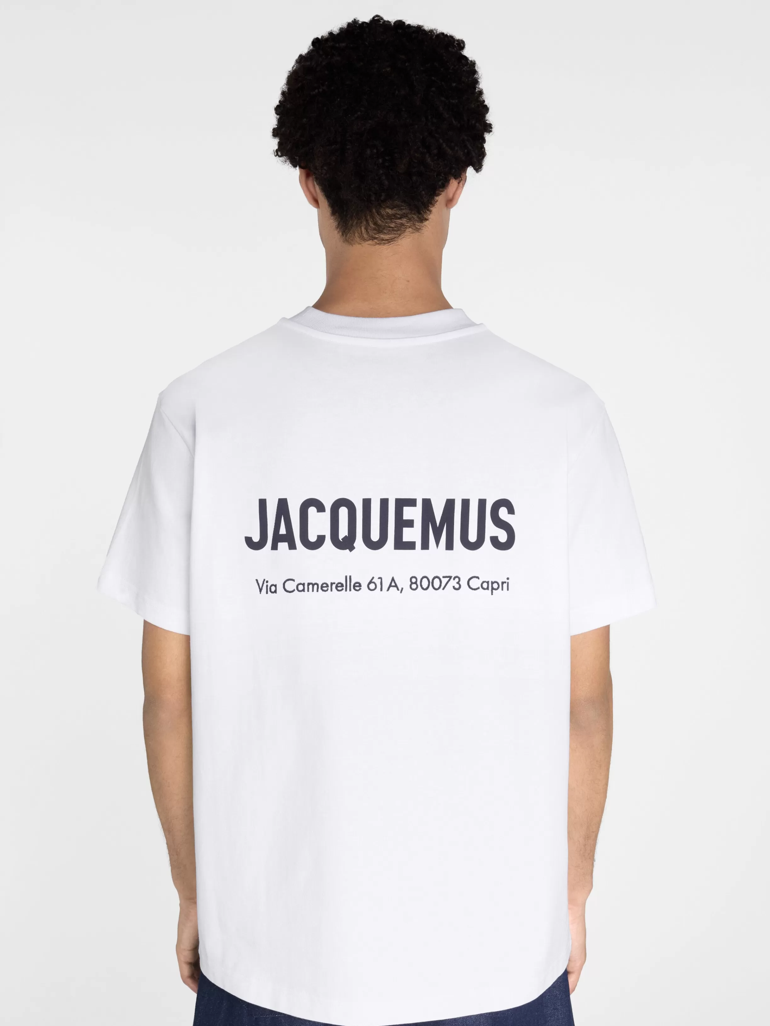 Jacquemus T-shirts | T-shirts*The Capri address t-shirt Capriwhite