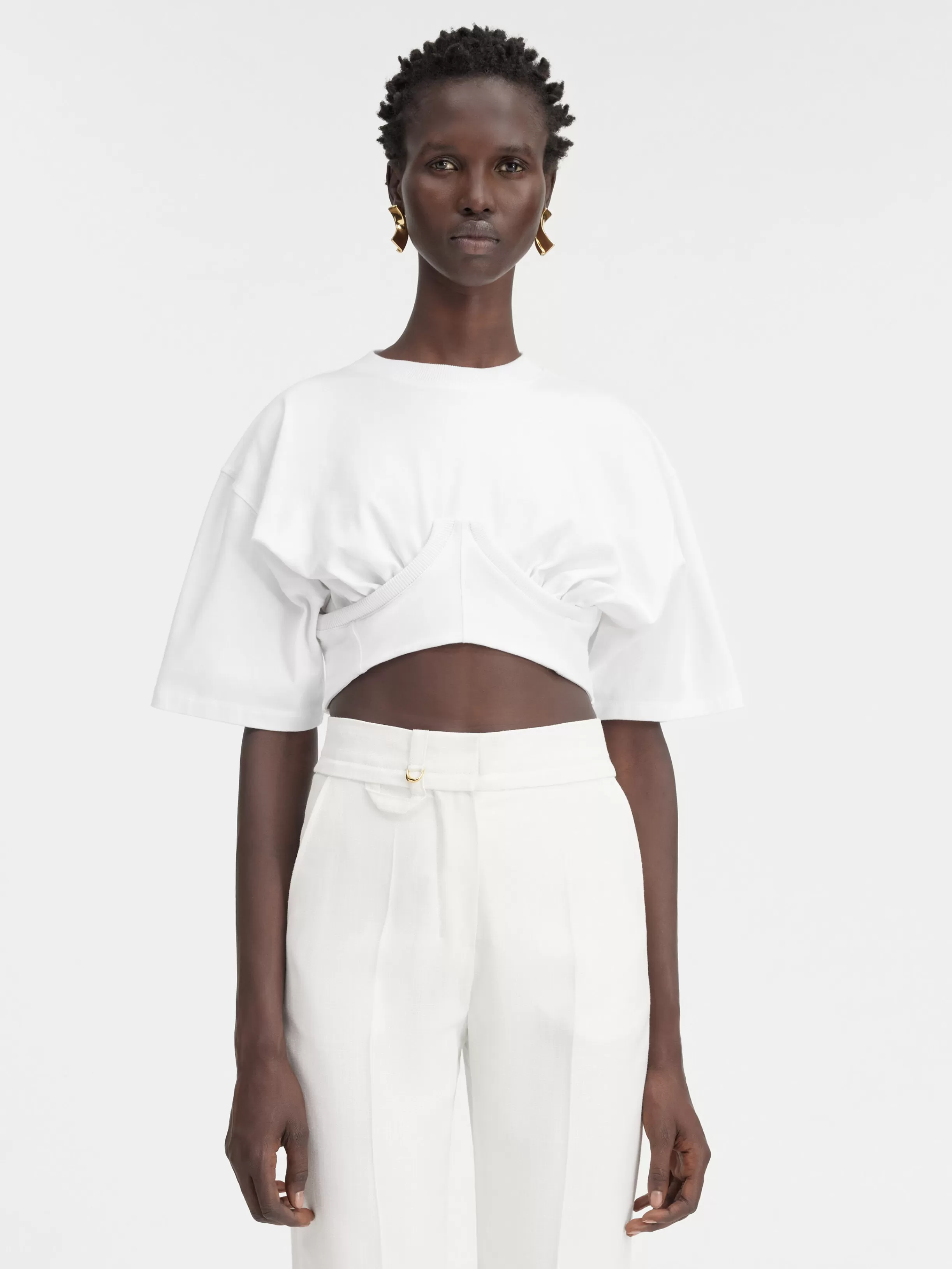 Jacquemus Tops & Shirts*The Caraco t-shirt White