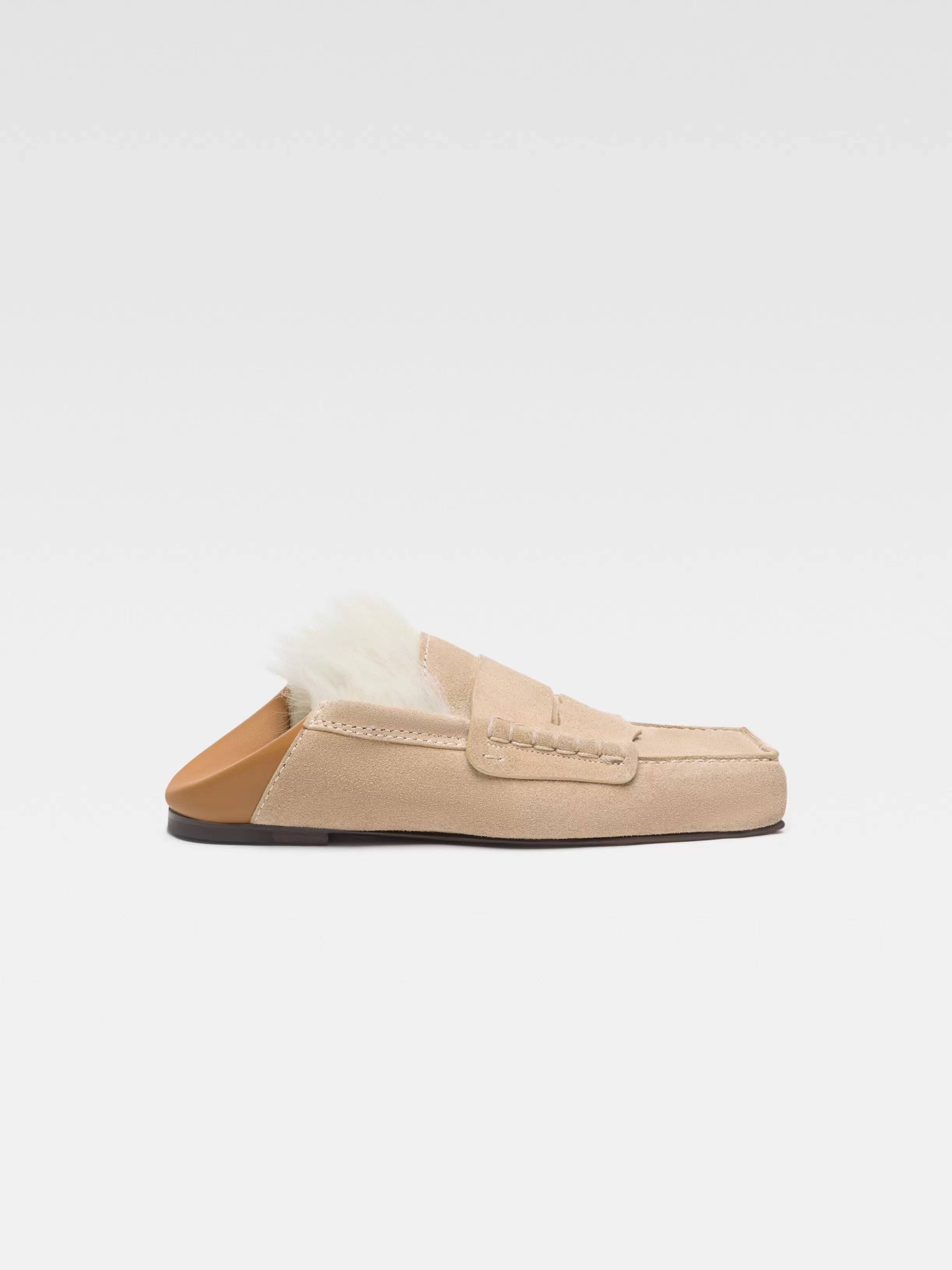 Jacquemus Shoes*The Carré loafers Darkbeige