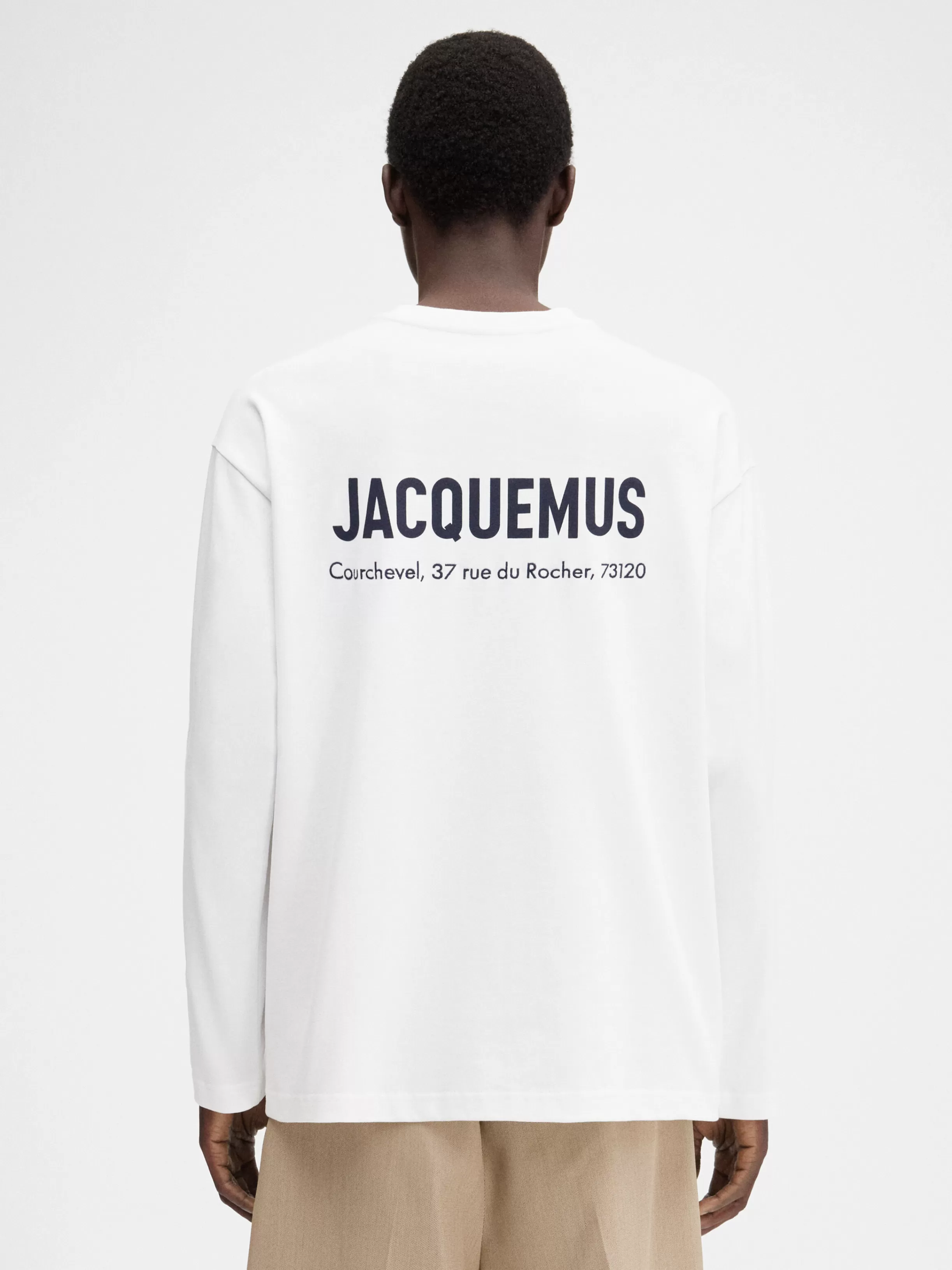 Jacquemus T-shirts | T-shirts*The Courchevel address t-shirt Courchevelwhite