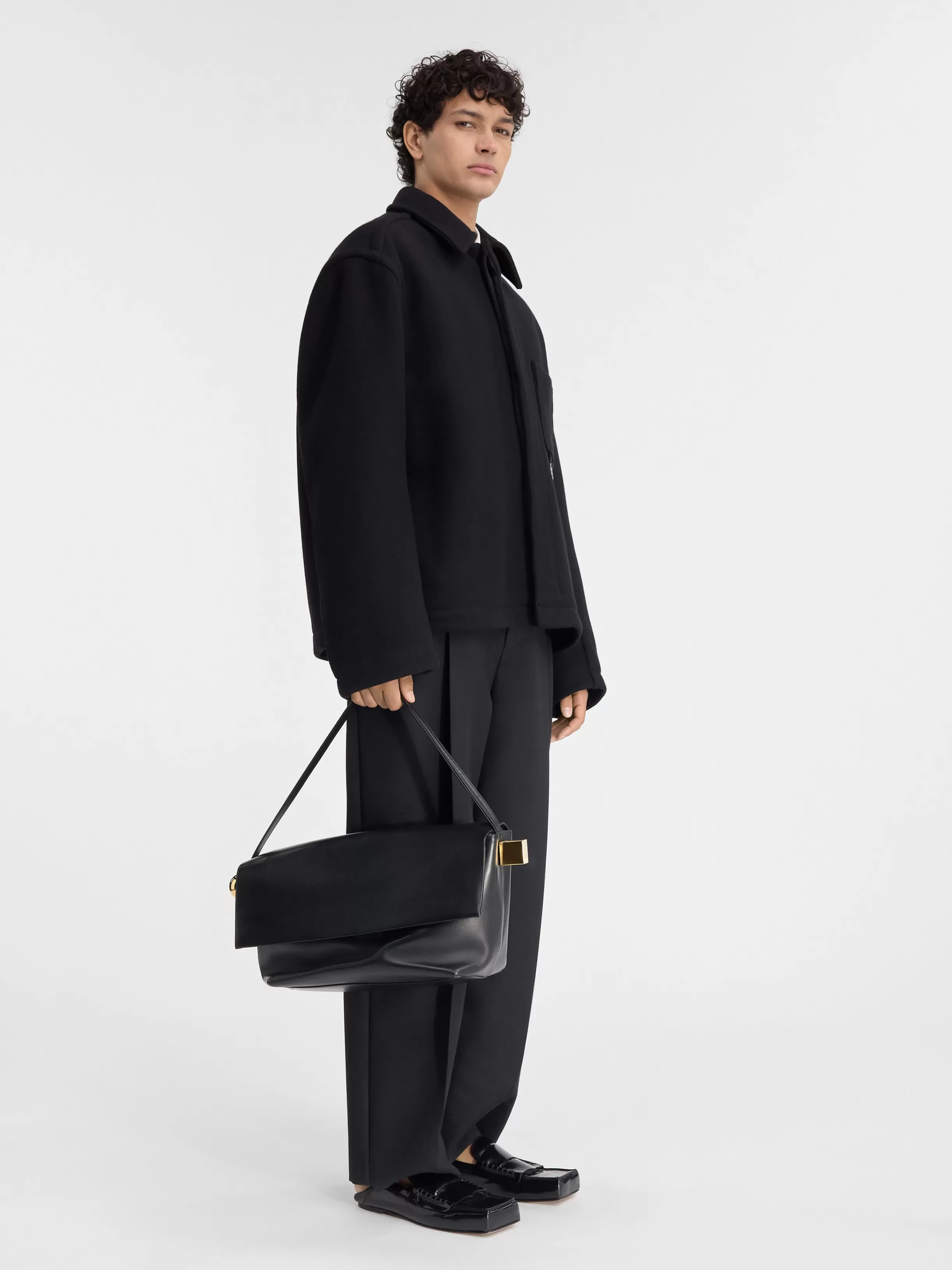 Jacquemus Coats & Jackets*The cropped coat Black