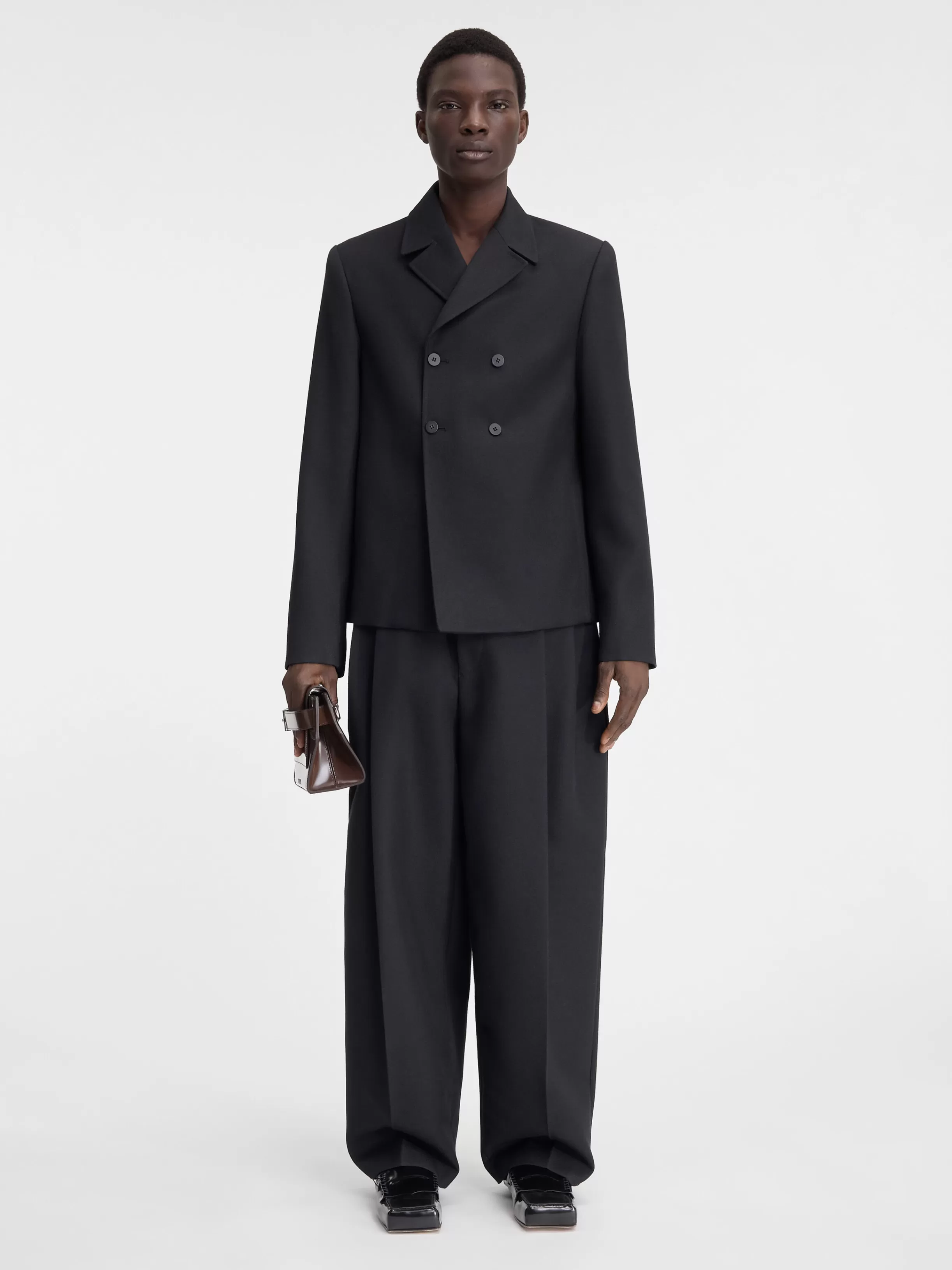 Jacquemus Coats & Jackets*The Cuadrada jacket Black