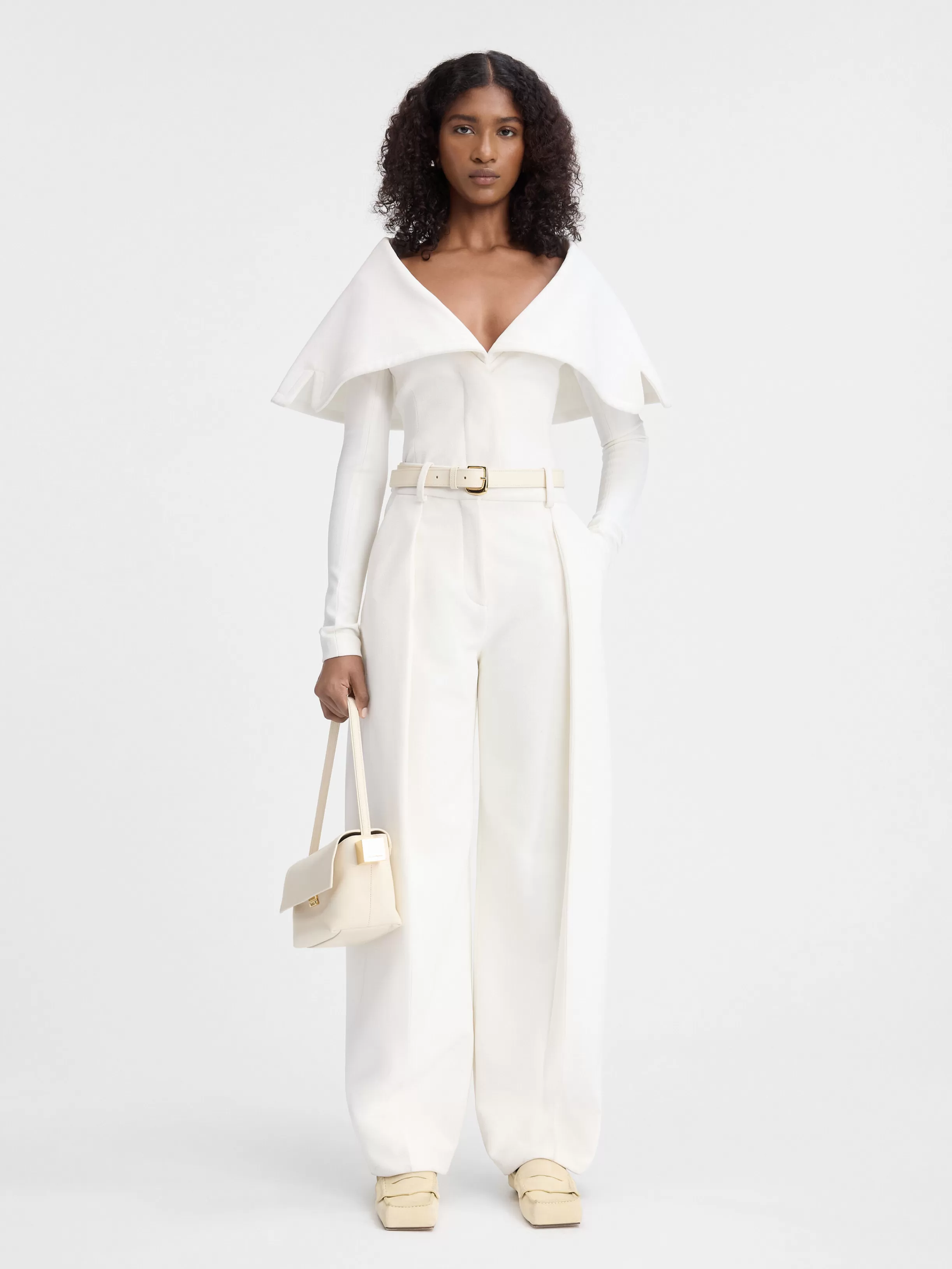 Jacquemus Coats & Jackets*The Cuadrada jacket White