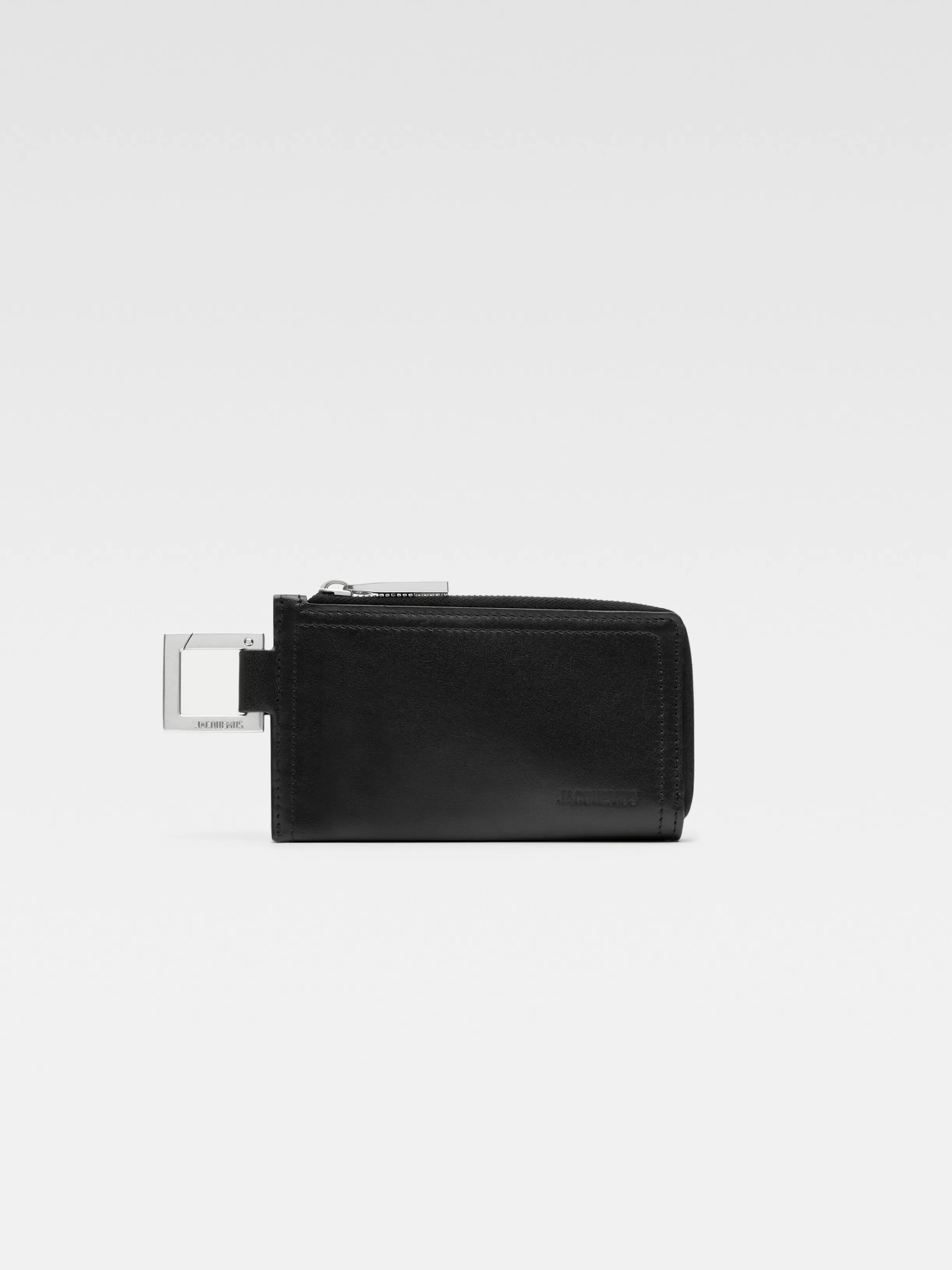 Jacquemus Small Leather Goods*The Cuerda zipped wallet Black