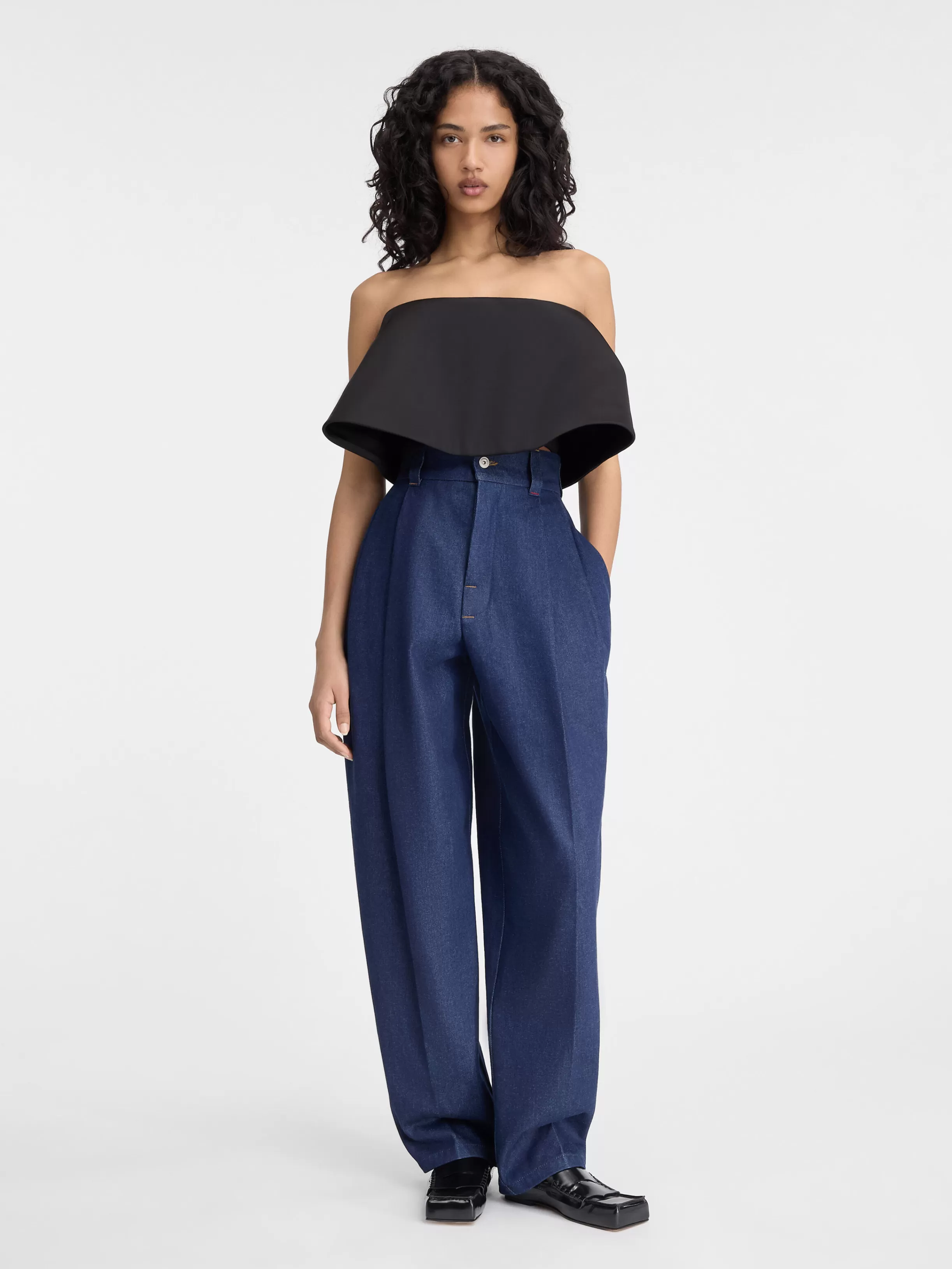 Jacquemus Denim | Trousers & Shorts*The Curzio de-Nîmes denim pants Navy