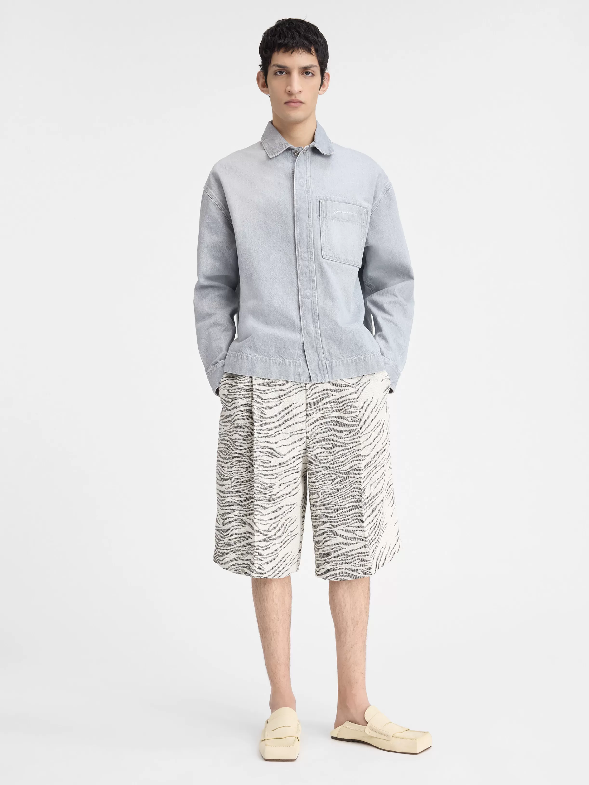 Jacquemus Shirts | Denim*The de-Nîmes denim shirt