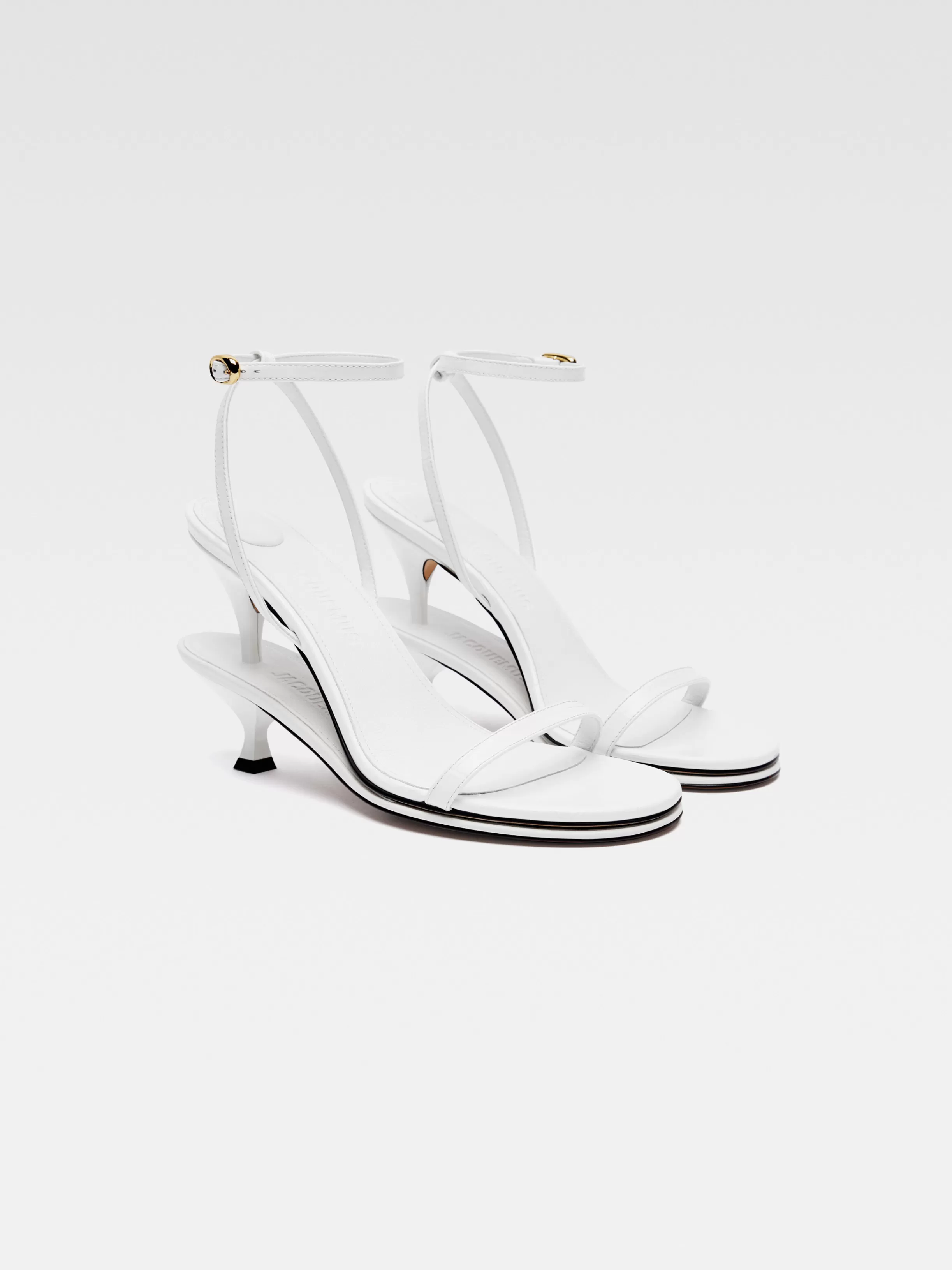 Jacquemus Shoes*The double sandals White