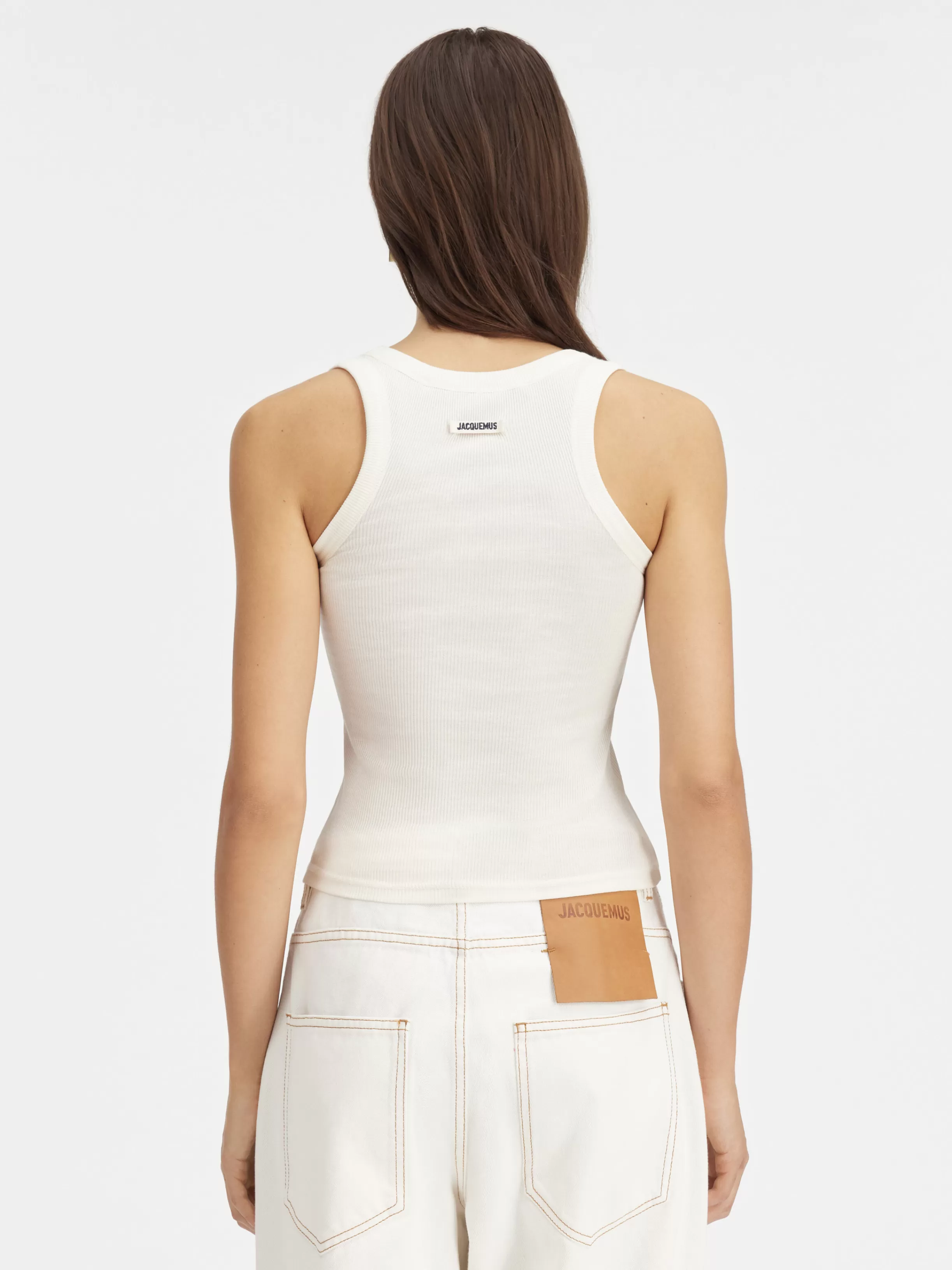 Jacquemus Tops & Shirts*The Gros Grain tank top White