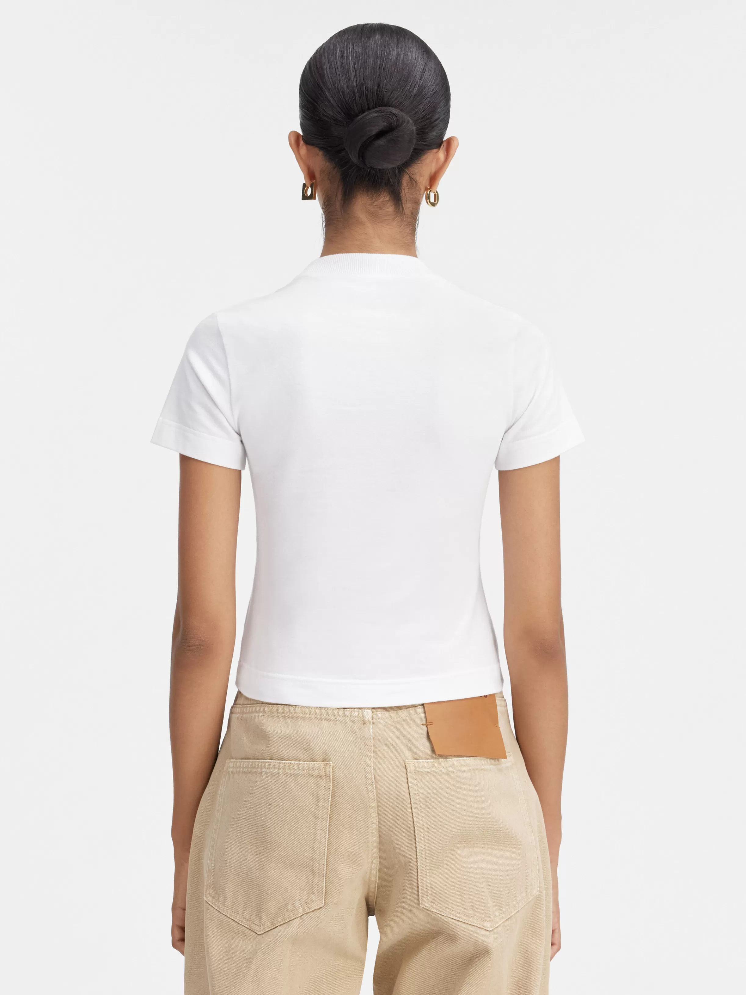 Jacquemus T-shirts*The Gros Grain t-shirt White