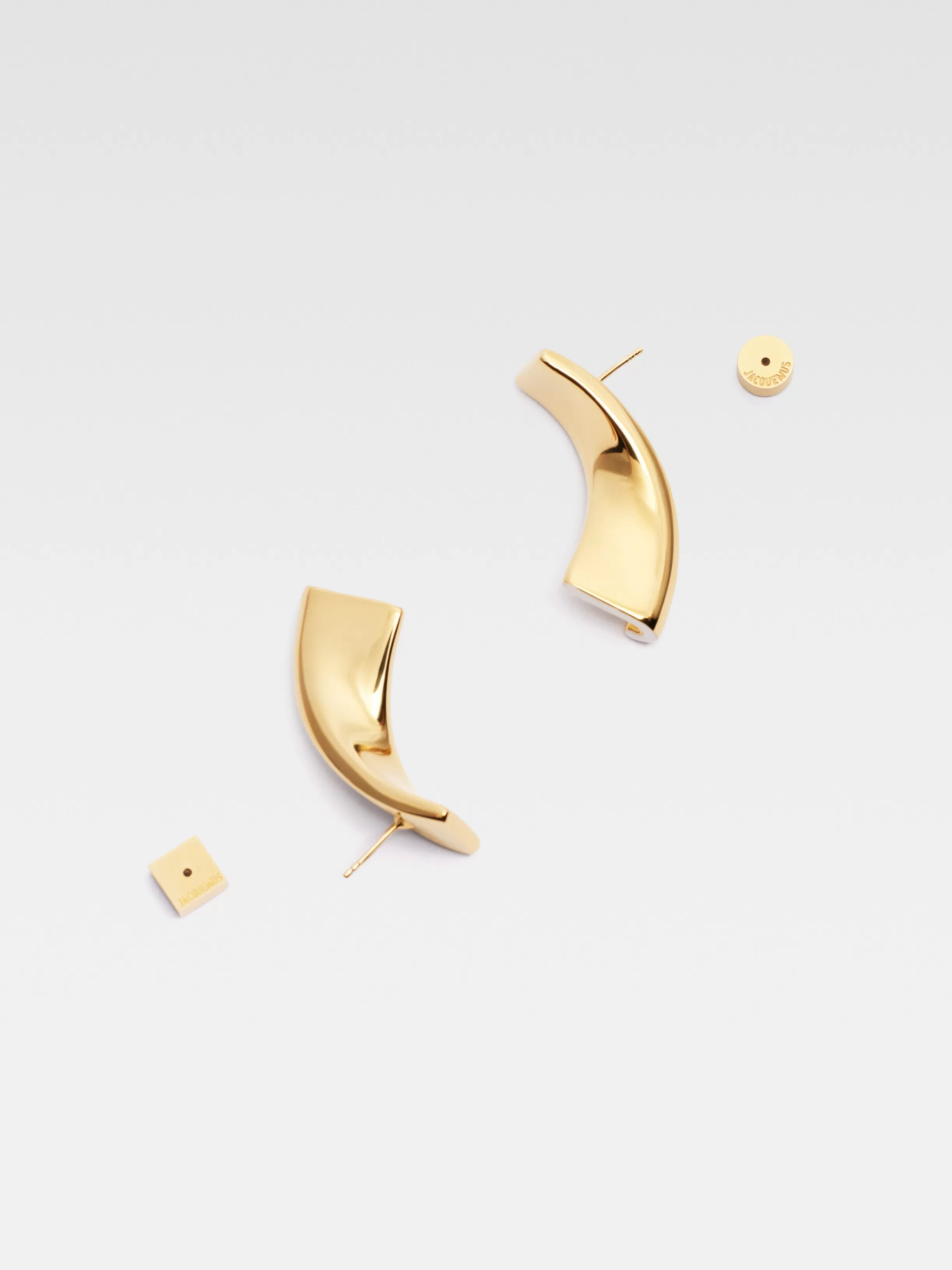 Jacquemus Jewellery*The J earrings White