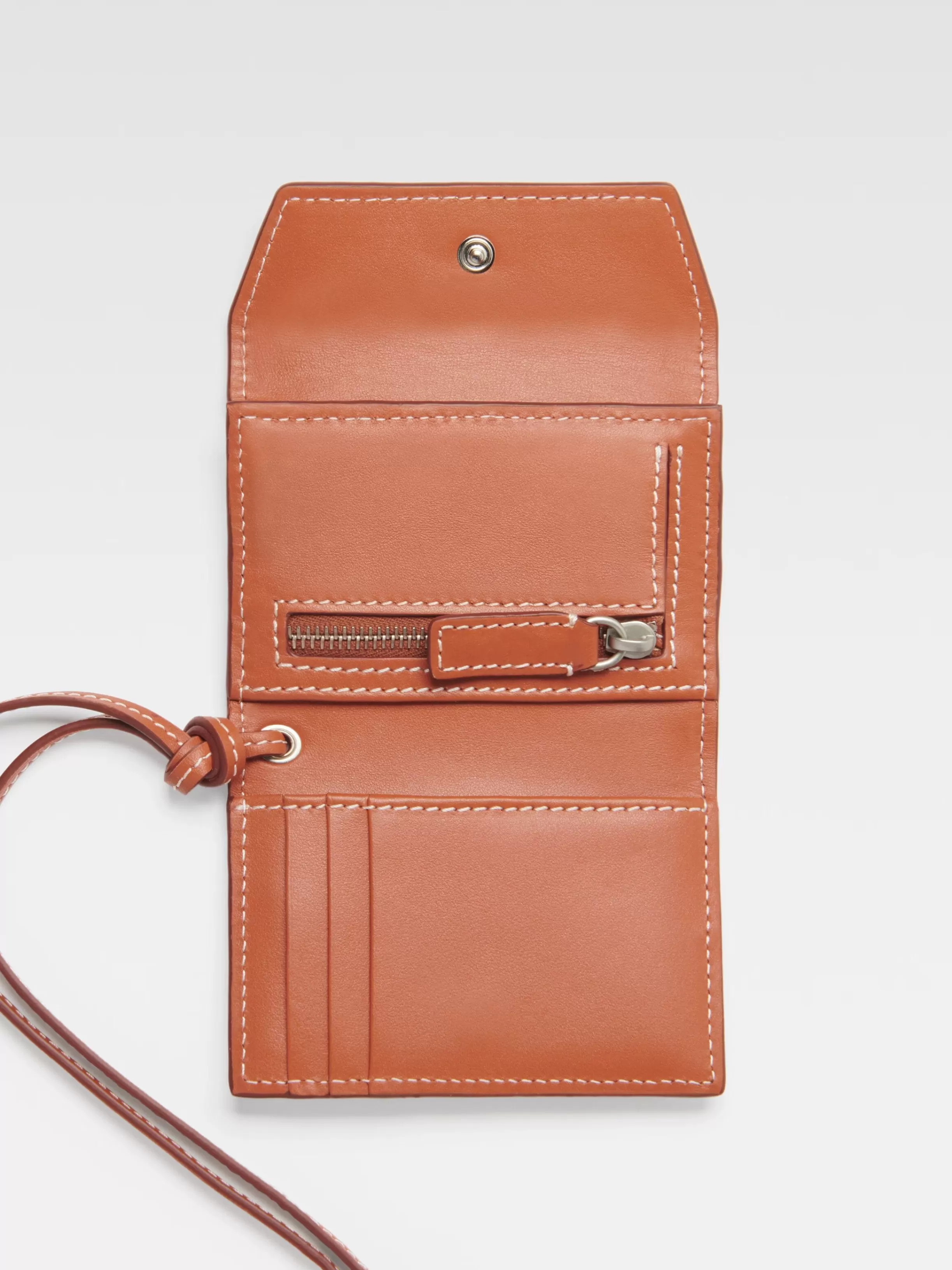 Jacquemus Small Leather Goods*The wallet Lightbrown