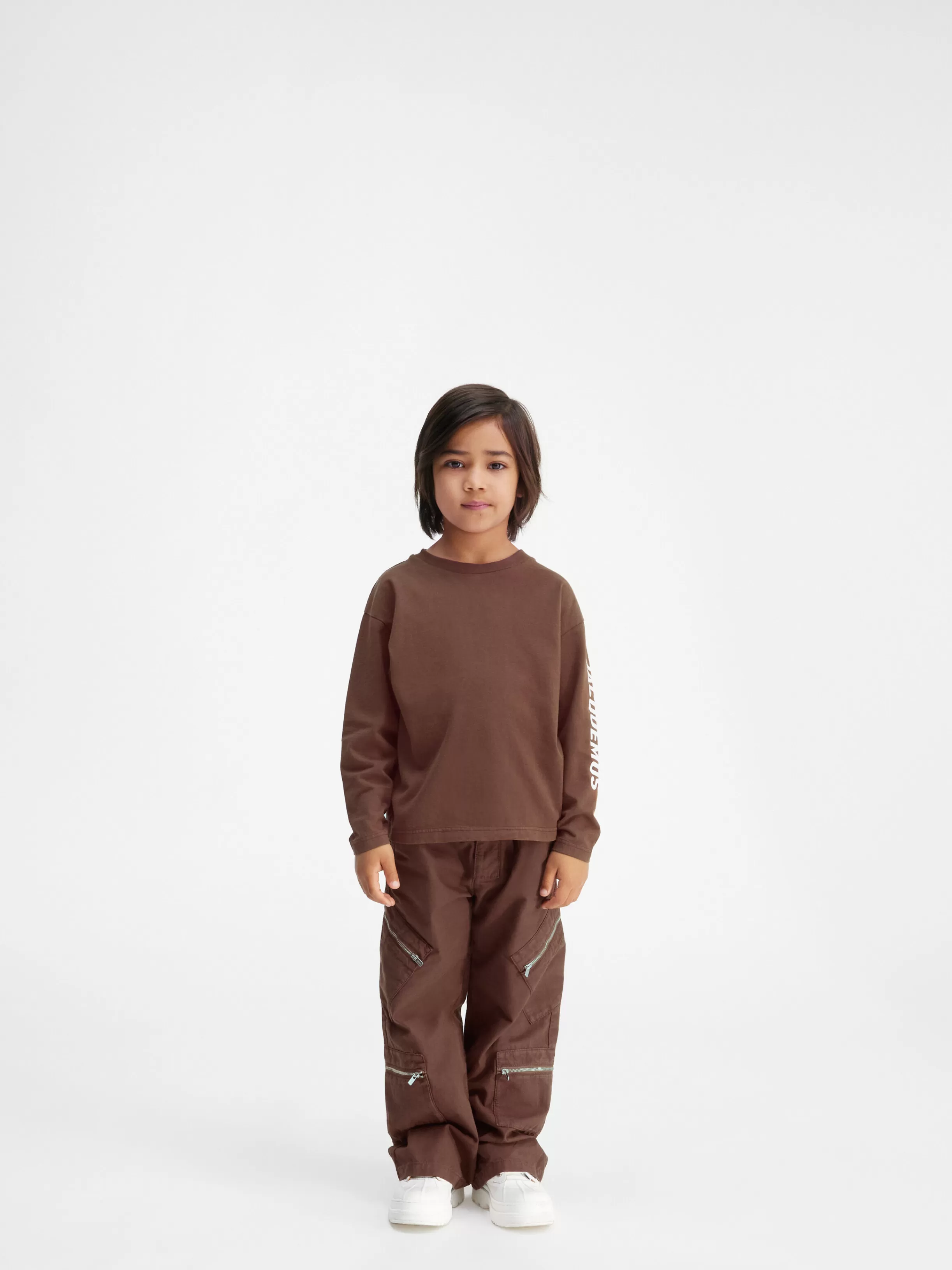 Jacquemus Tops | Tops*The kids' long-sleeve t-shirt Darkbrown