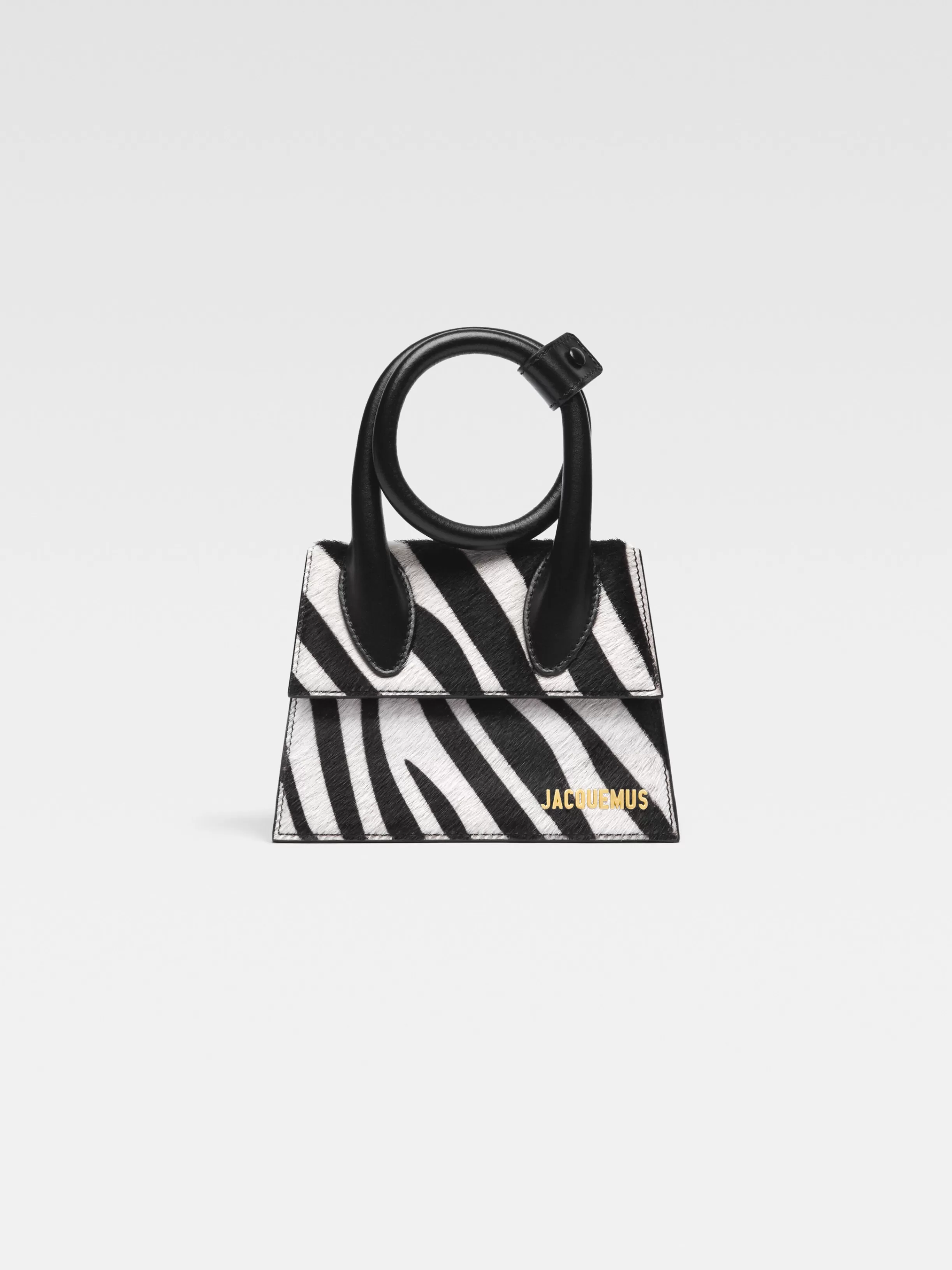 Jacquemus Crossbody & Handbags | The Chiquitos*The knot Chiquito Black&whitezebra