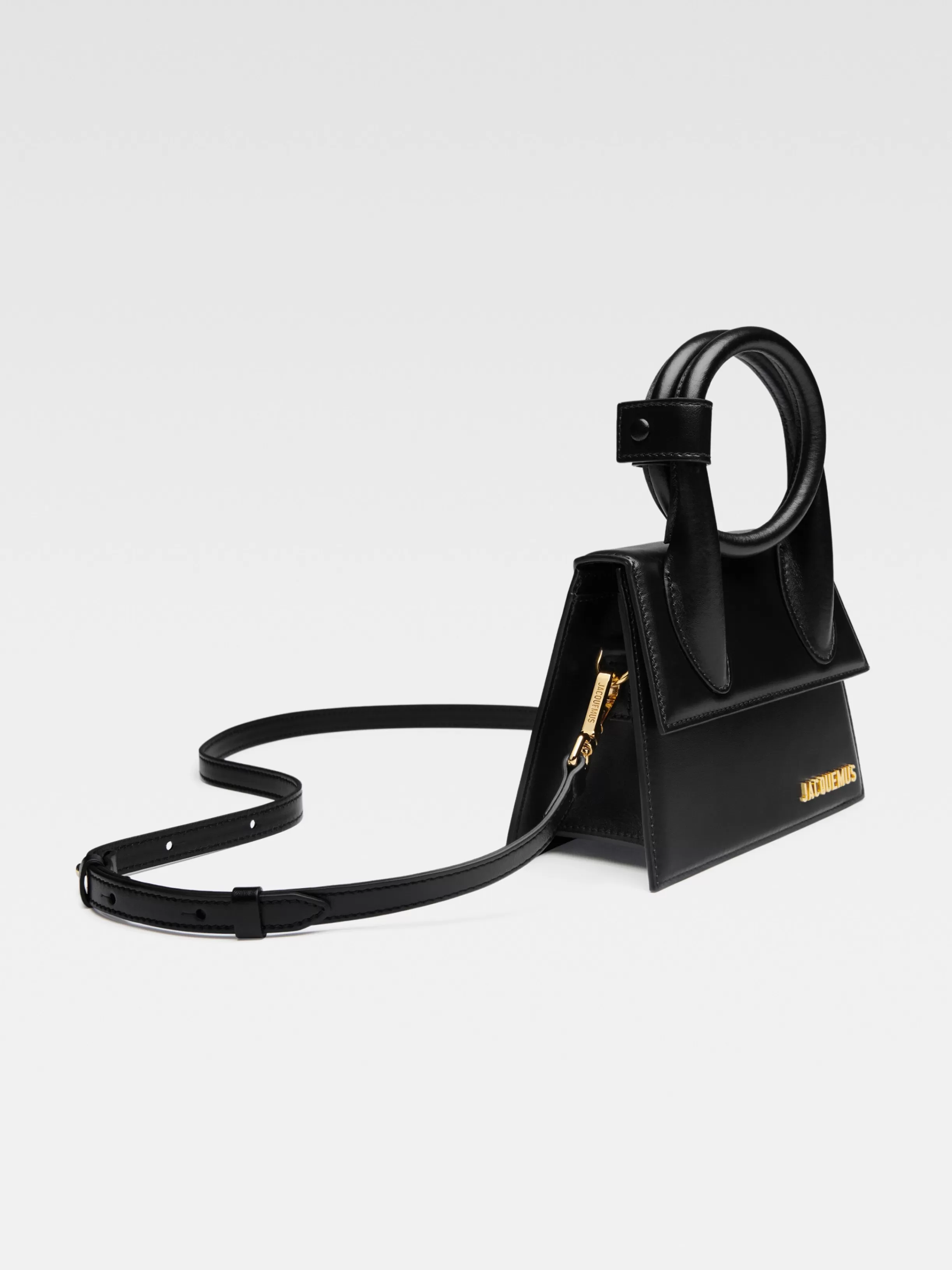 Jacquemus Crossbody & Handbags | The Chiquitos*The knot Chiquito Black