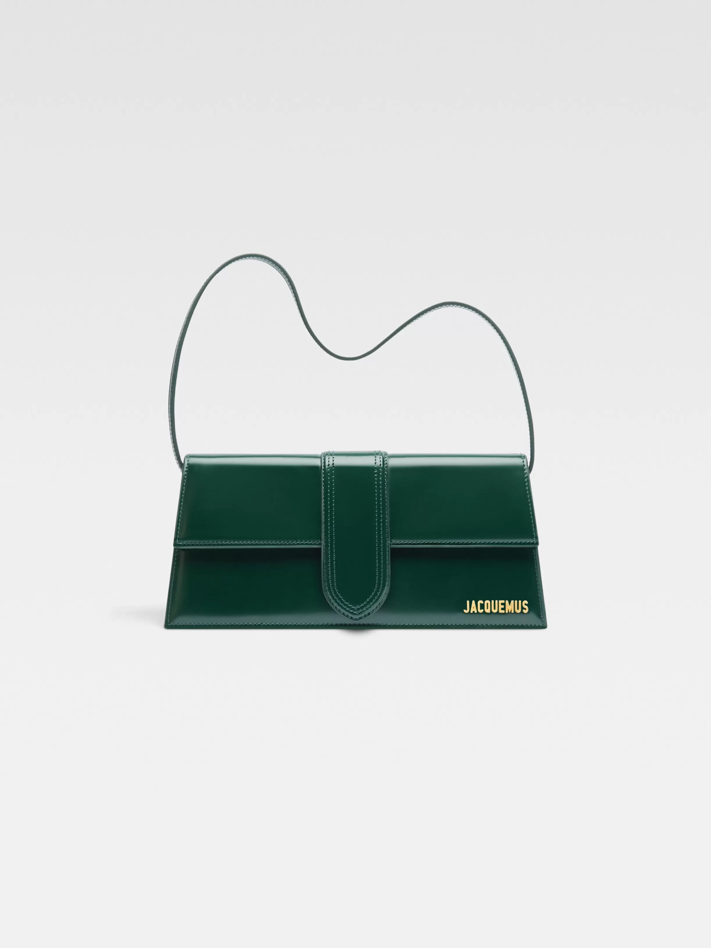 Jacquemus Shoulder Bags | The Bambinos*The long Bambino Darkgreen