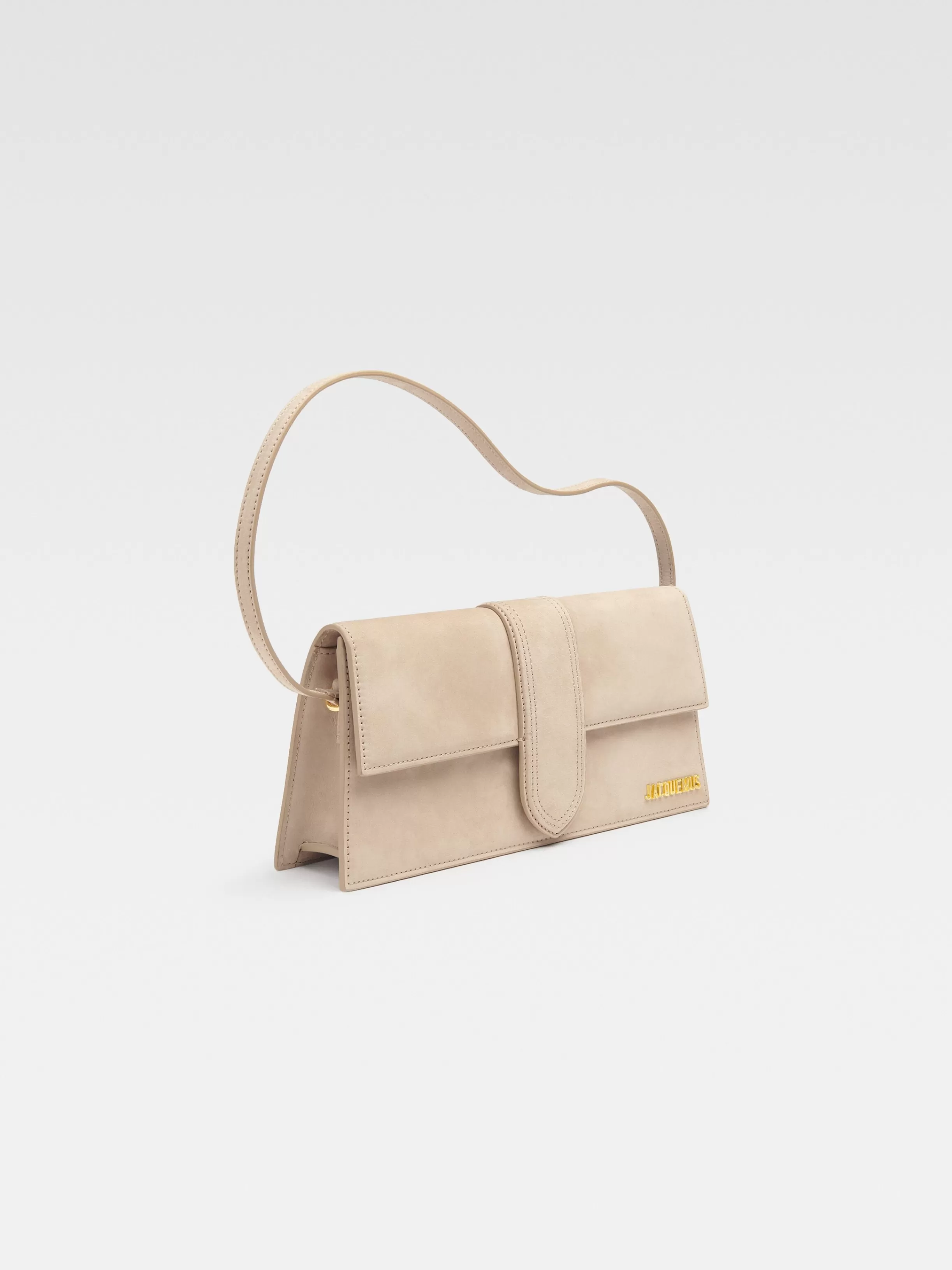 Jacquemus Shoulder Bags | The Bambinos*The long Bambino Darkbeige