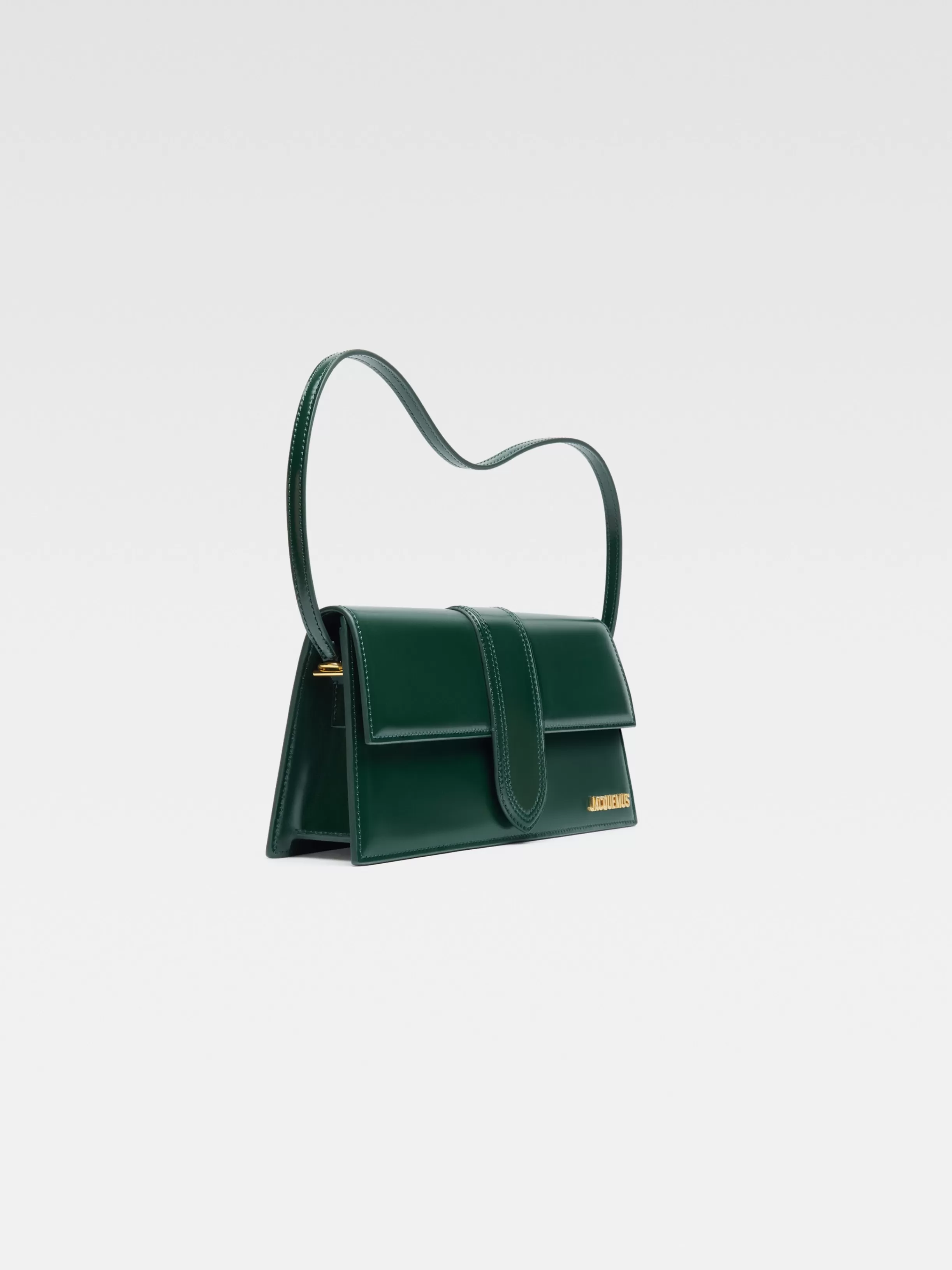 Jacquemus Shoulder Bags | The Bambinos*The long Bambino Darkgreen