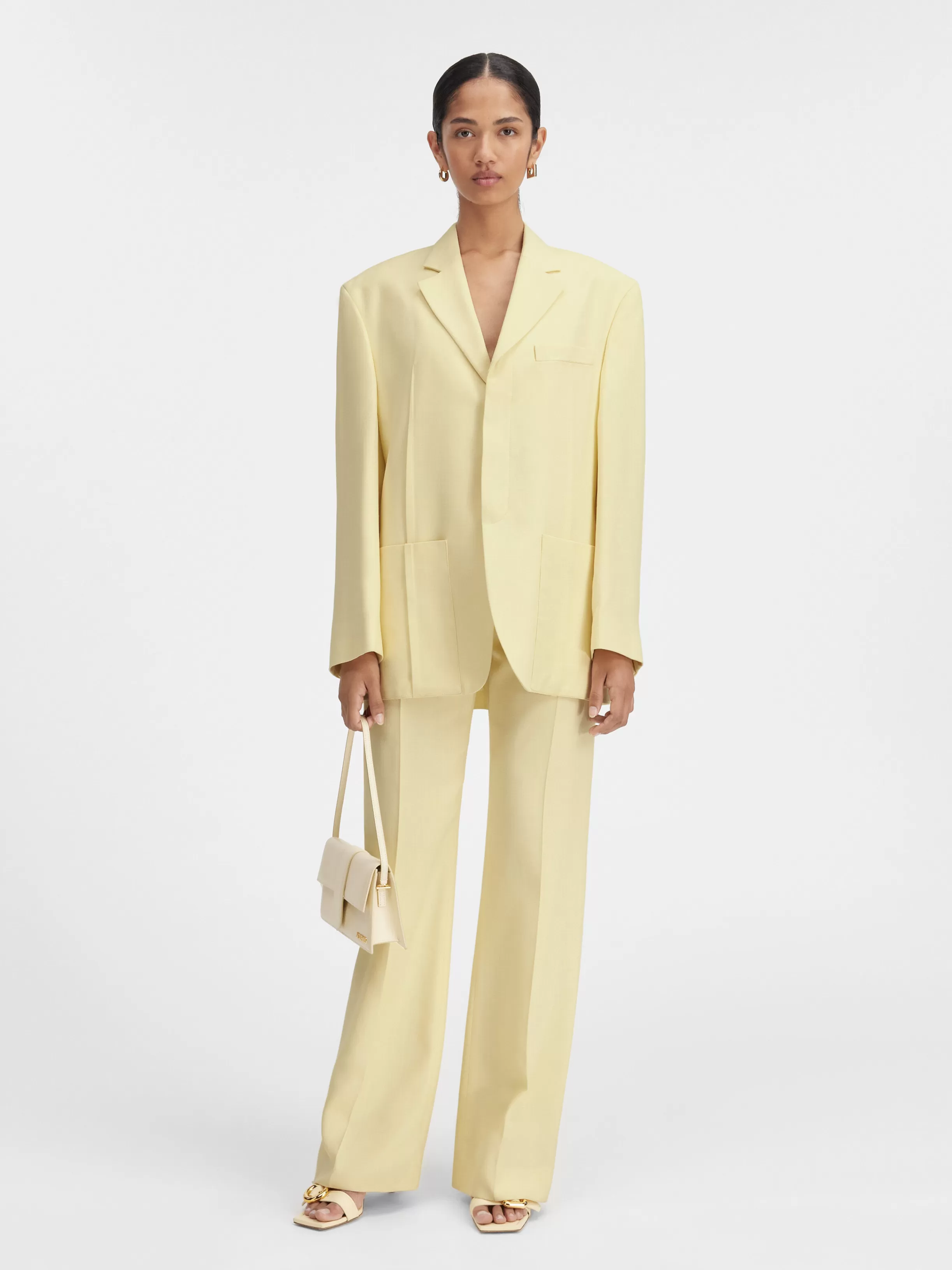 Jacquemus Coats & Jackets | Suits*The Man's jacket Paleyellow