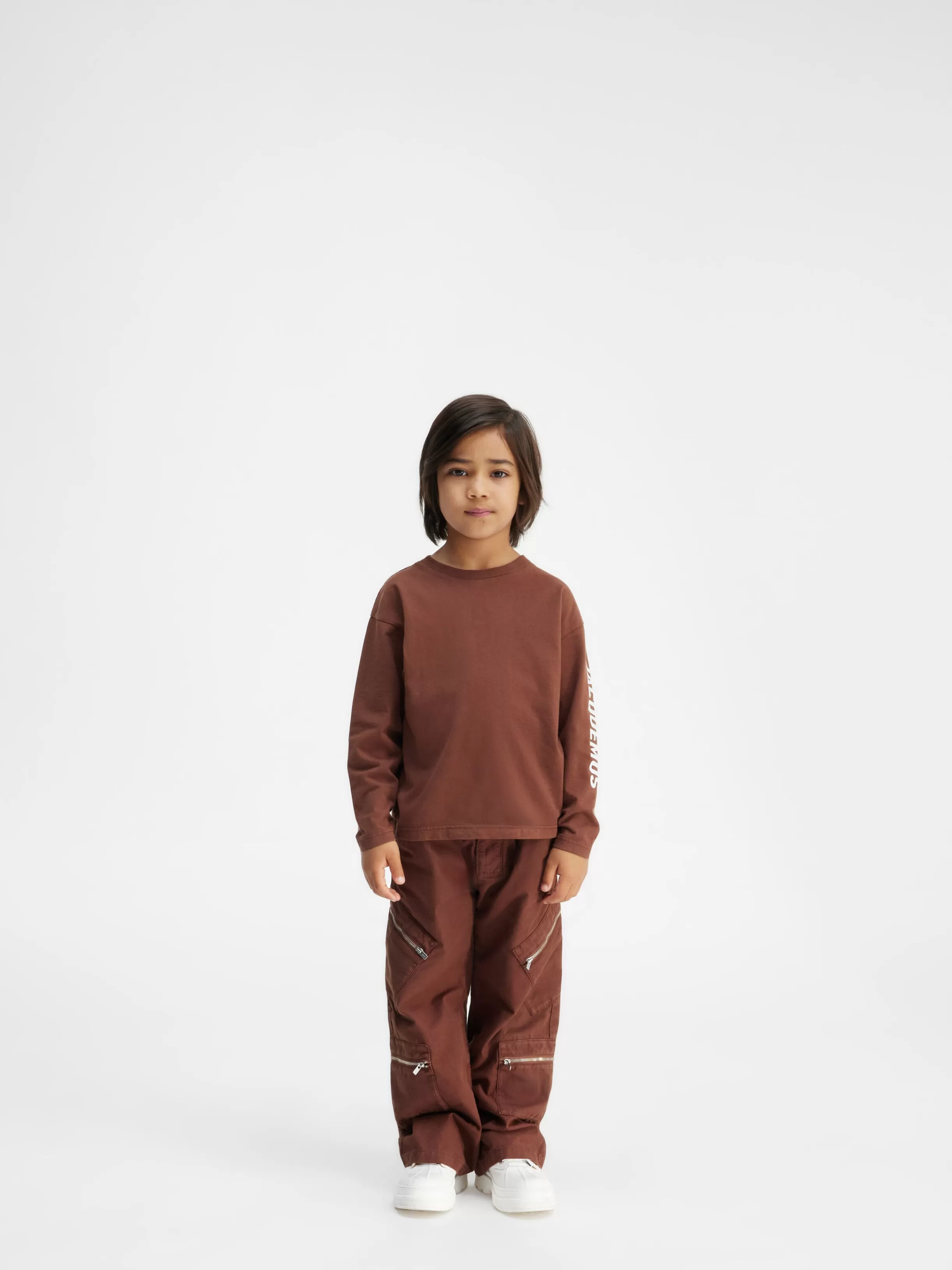 Jacquemus Bottoms | Bottoms*The Marrone kids' cargo pants Darkbrown