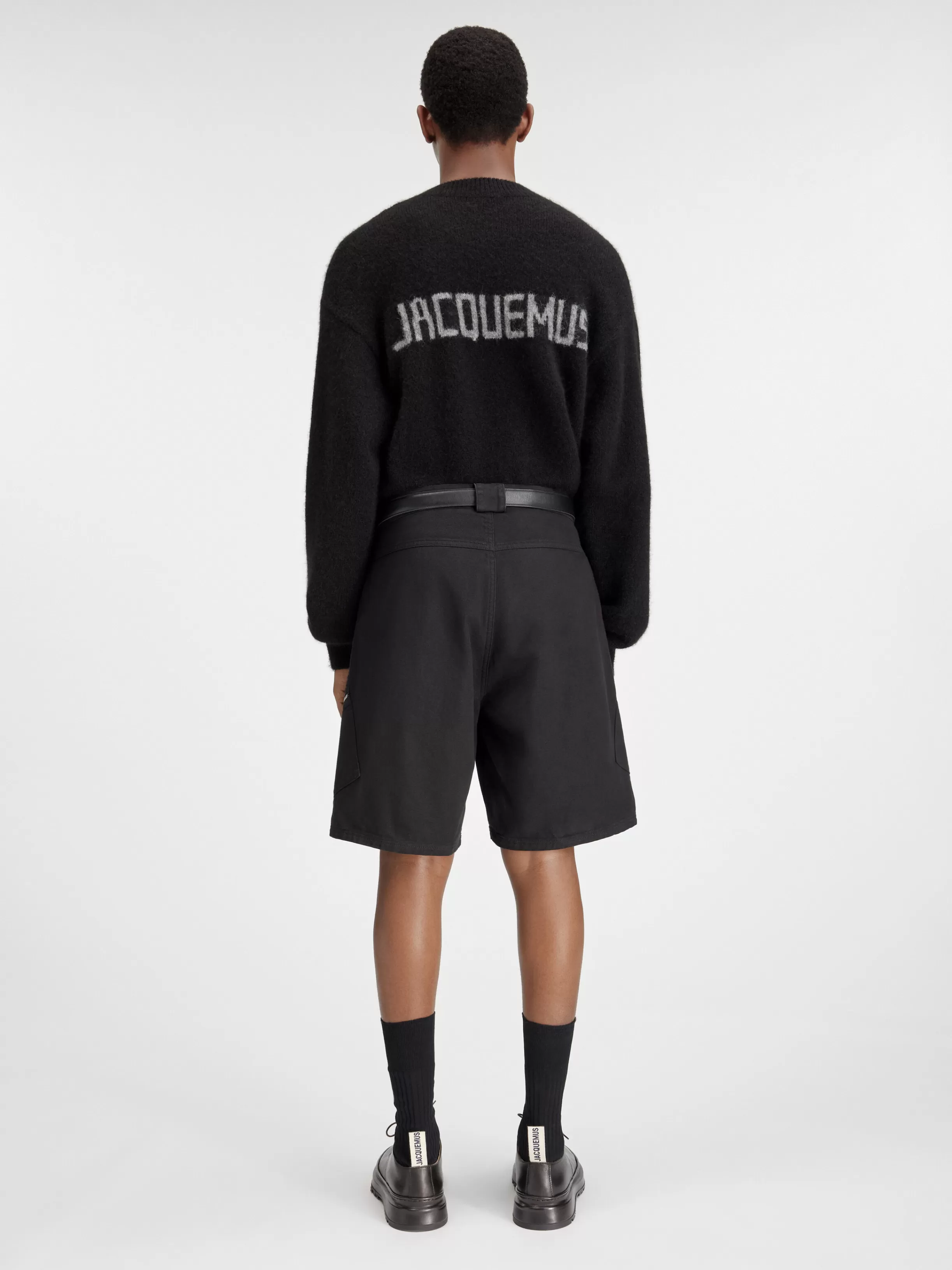 Jacquemus Trousers & Shorts*The Marrone shorts Black