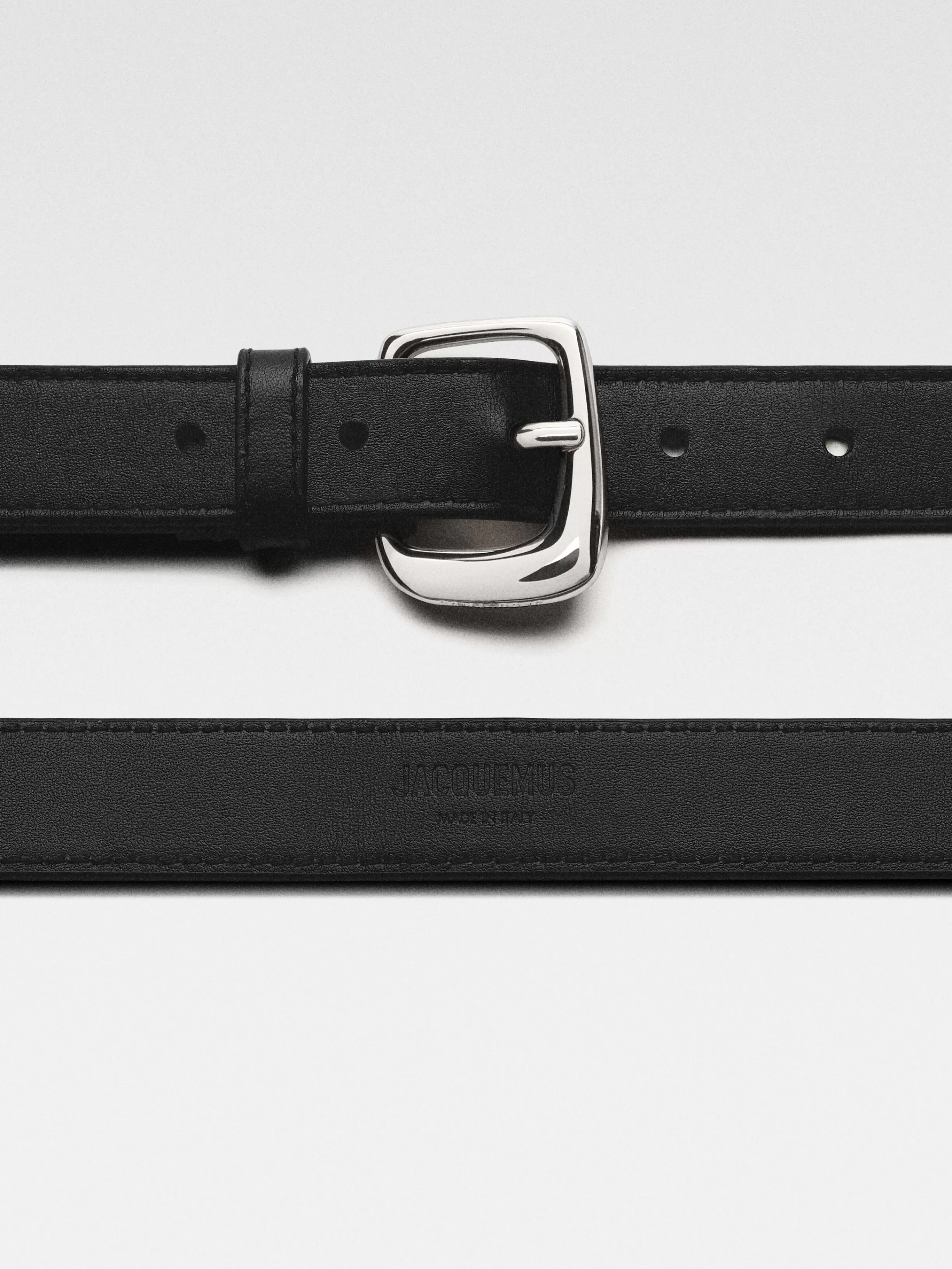 Jacquemus Belts*The Ovalo belt Black