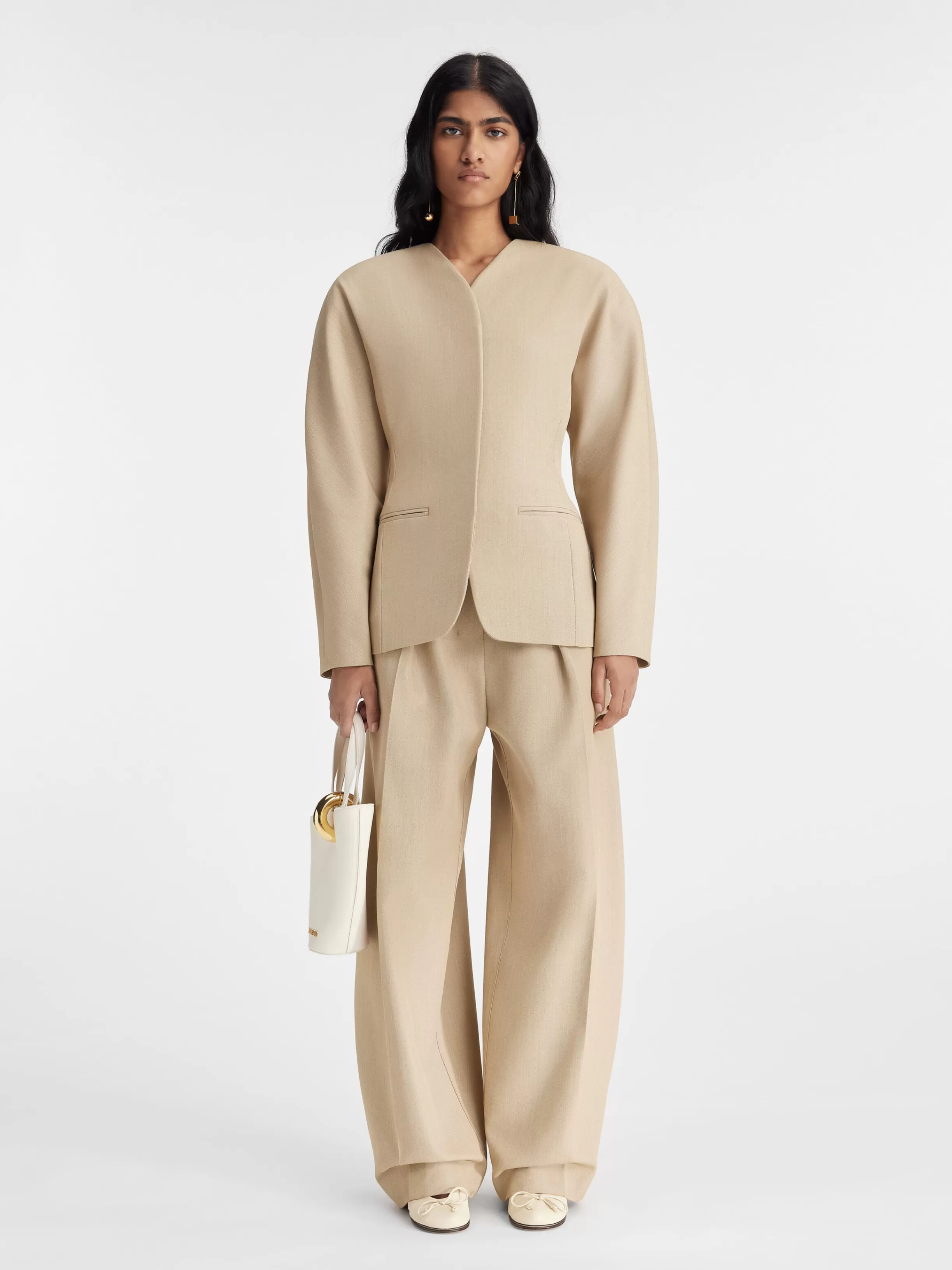 Jacquemus Coats & Jackets | Suits*The Ovalo jacket Beige