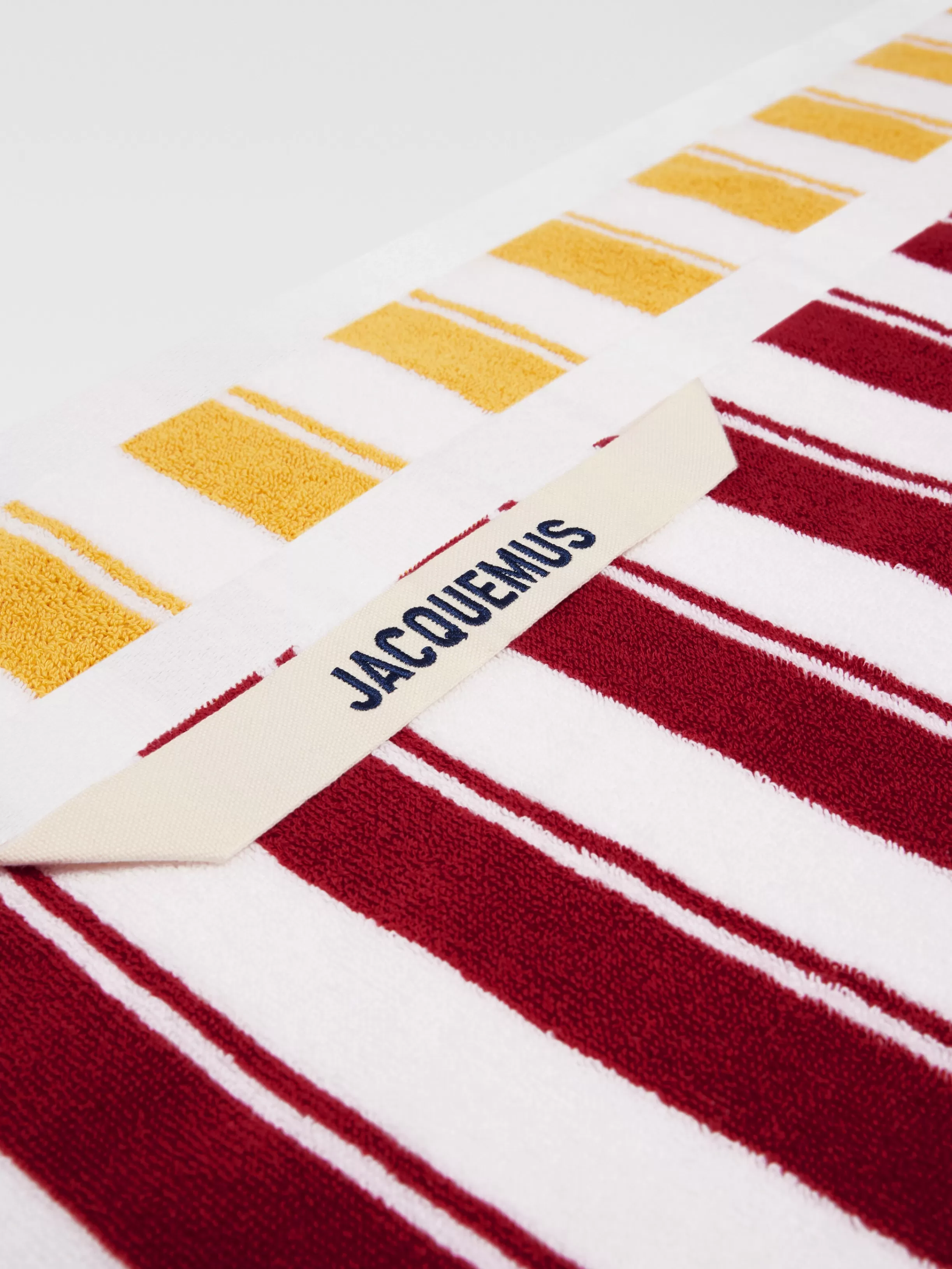 Jacquemus Swimwear | Textile Accessories*The Rayures beach towel Printrayureyellowecru