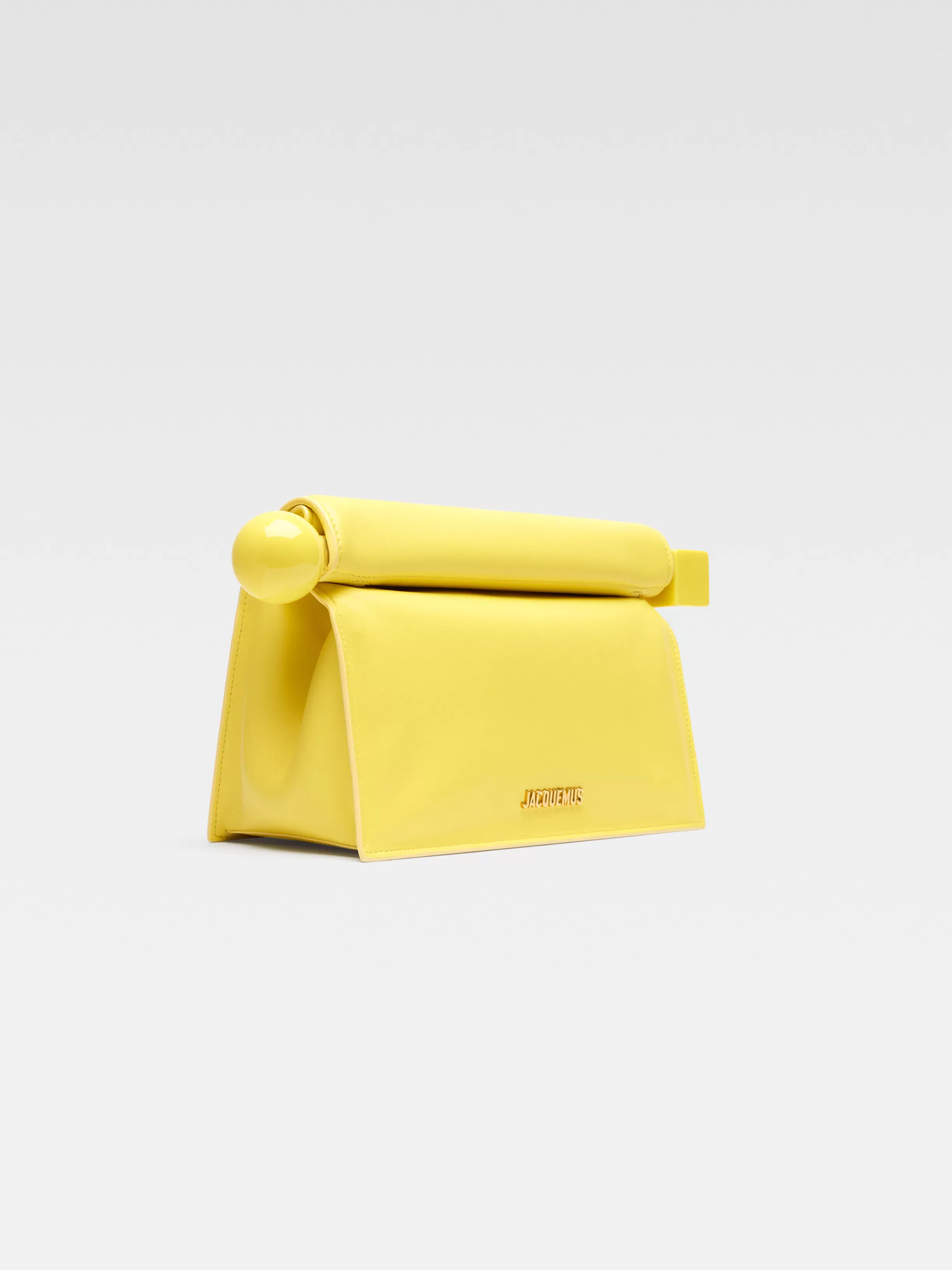 Jacquemus Crossbody & Handbags | The Ronds Carr*The Rond Carré clutch Yellow