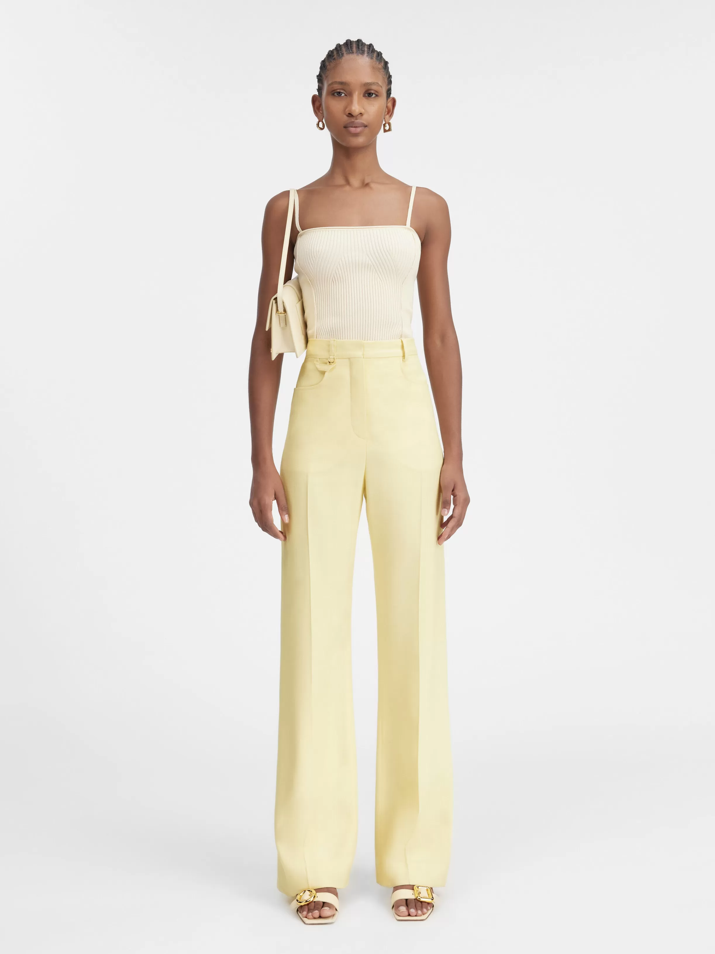 Jacquemus Suits | Trousers & Shorts*The Sauge pants Paleyellow