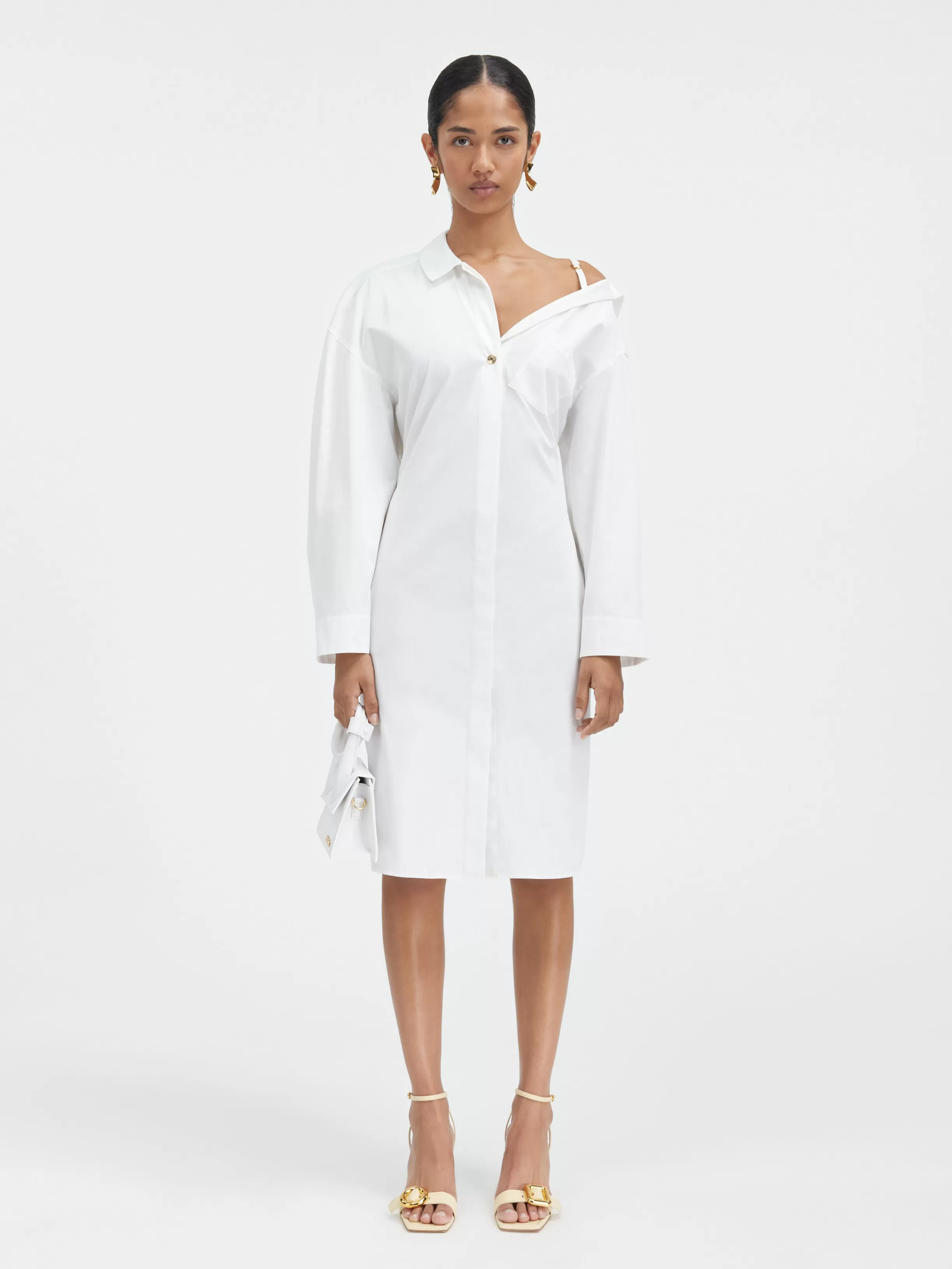 Jacquemus Dresses & Skirts*The shirt dress White