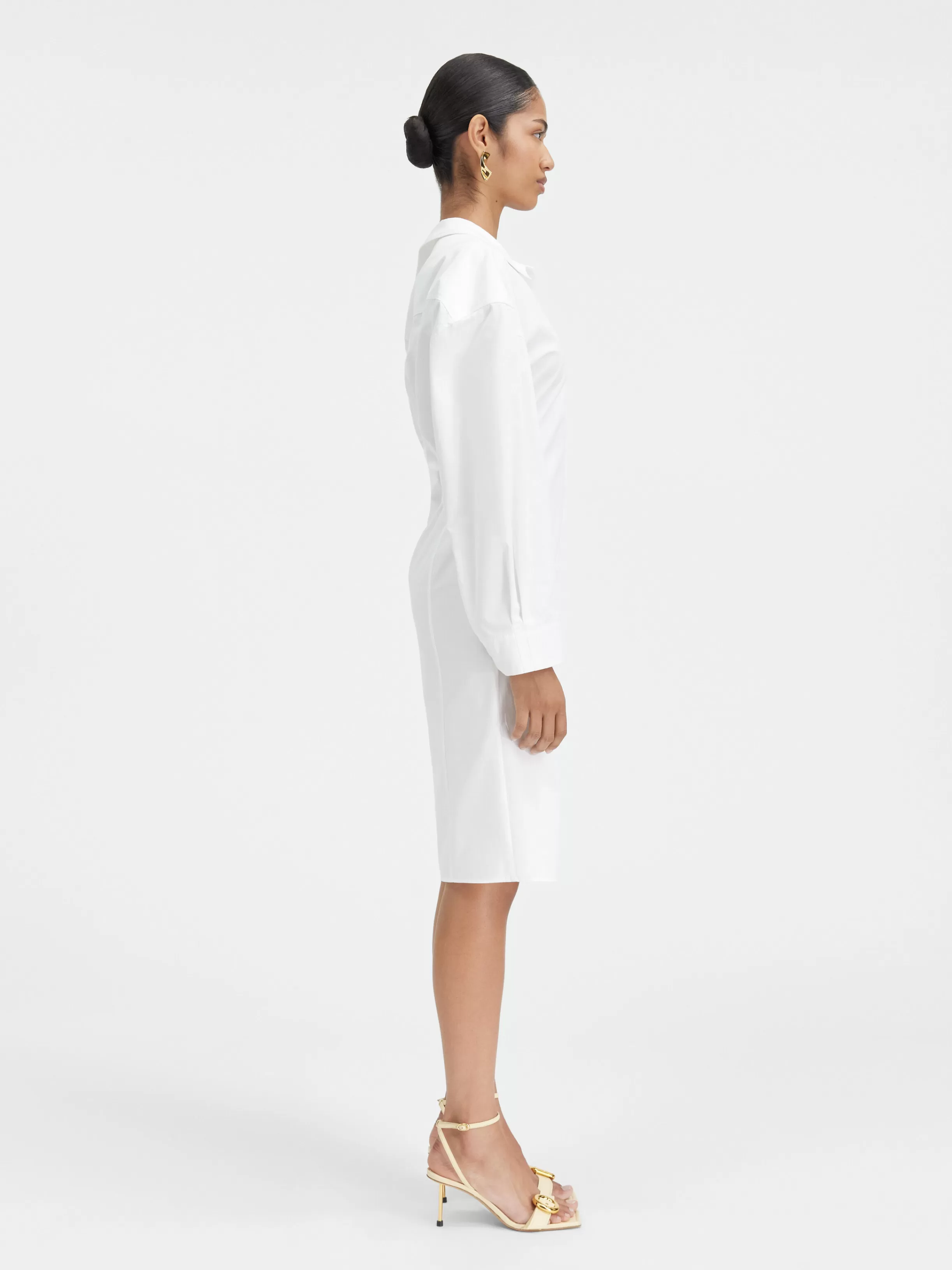 Jacquemus Dresses & Skirts*The shirt dress White