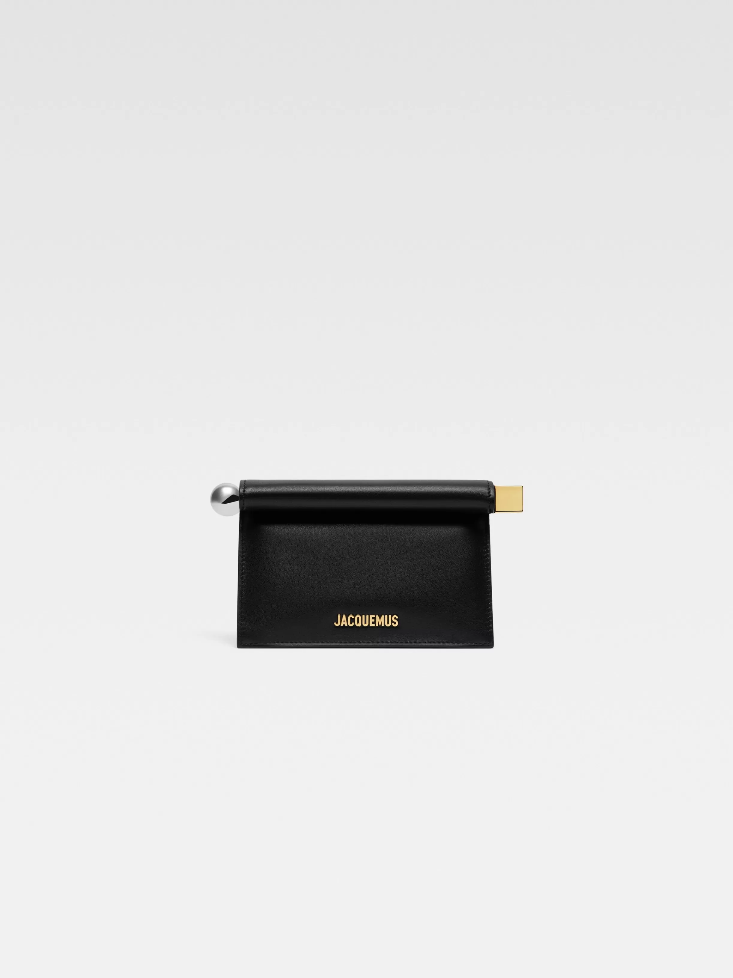 Jacquemus Crossbody & Handbags | The Ronds Carr*The small Rond Carré clutch Black