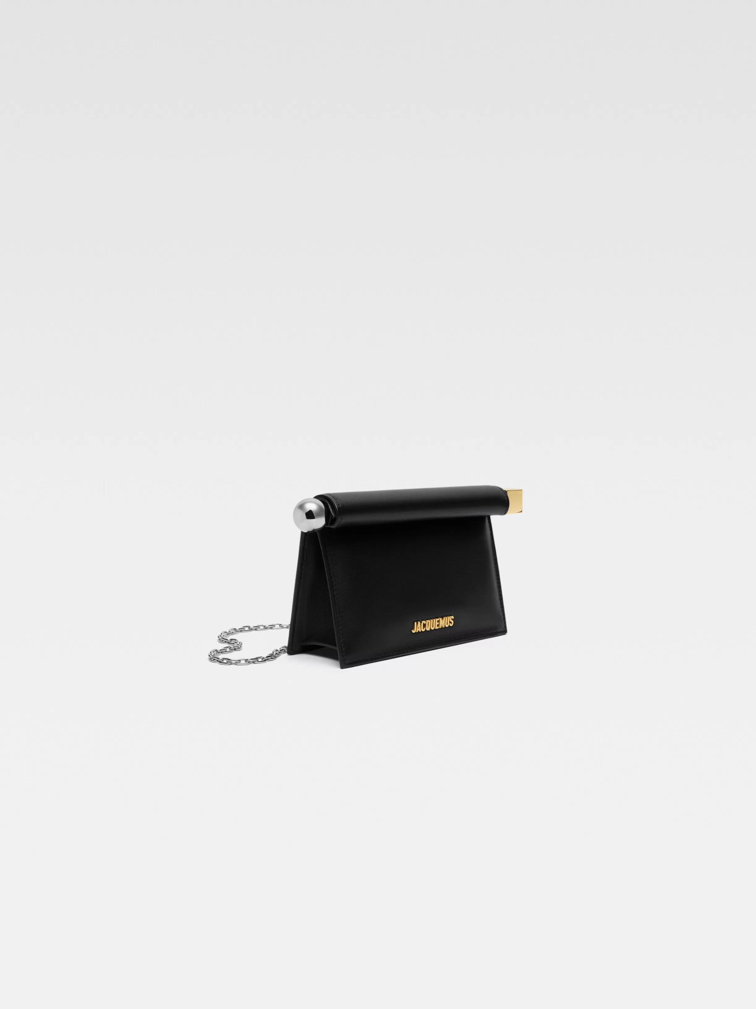 Jacquemus Crossbody & Handbags | The Ronds Carr*The small Rond Carré clutch Black