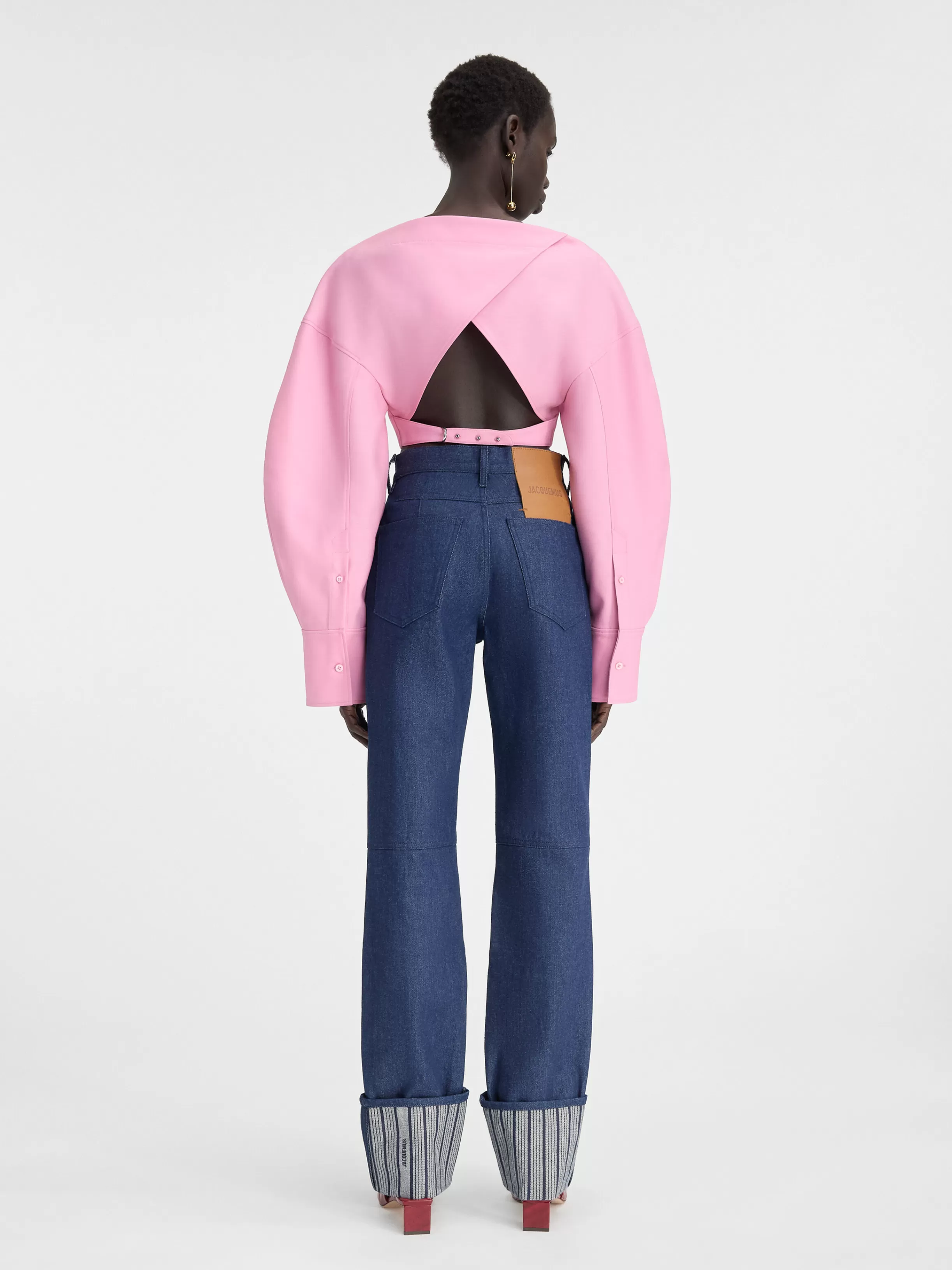 Jacquemus Denim | Trousers & Shorts*The straight de-Nîmes denim pants