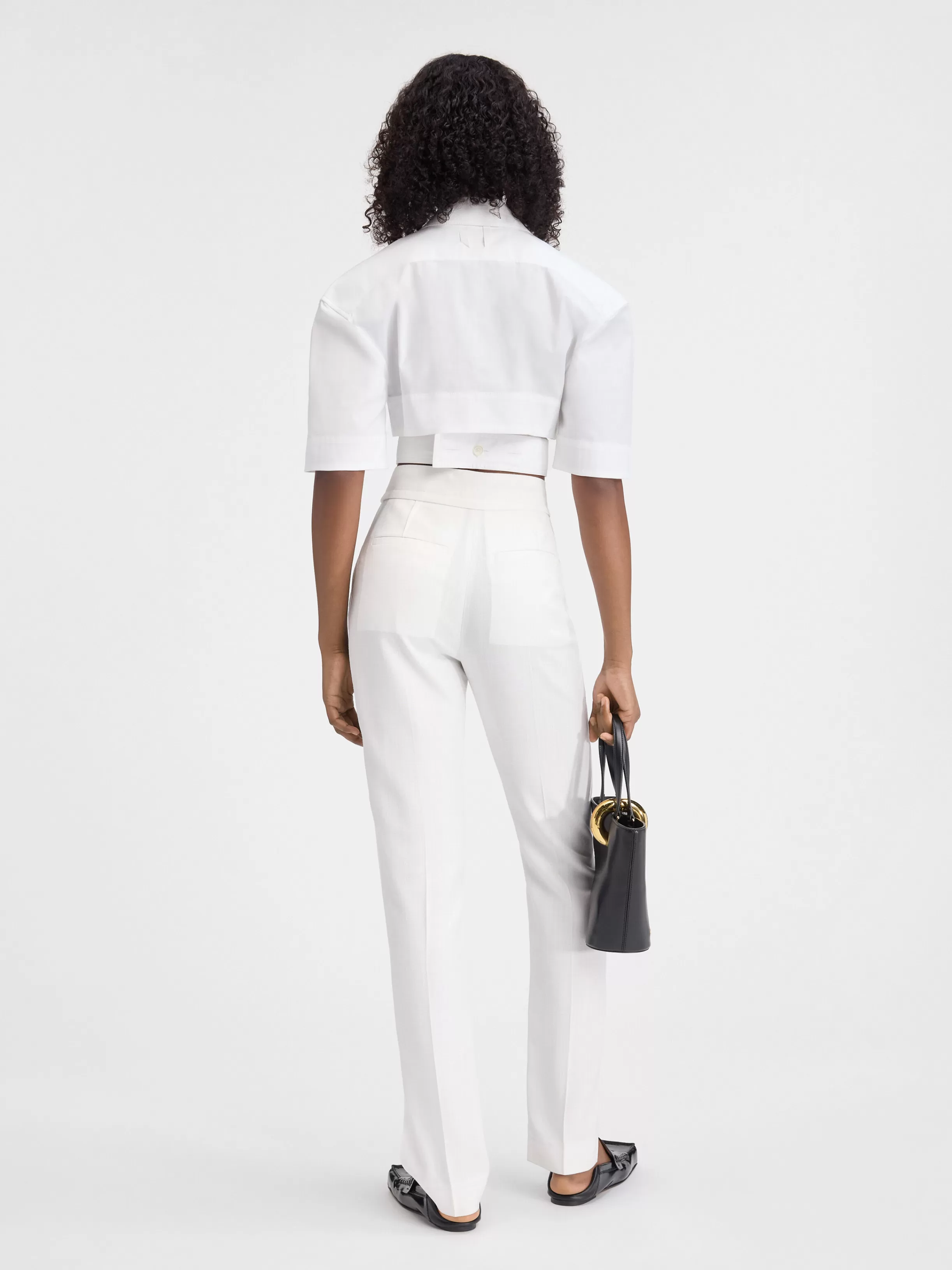 Jacquemus Suits | Trousers & Shorts*The Tibau pants White