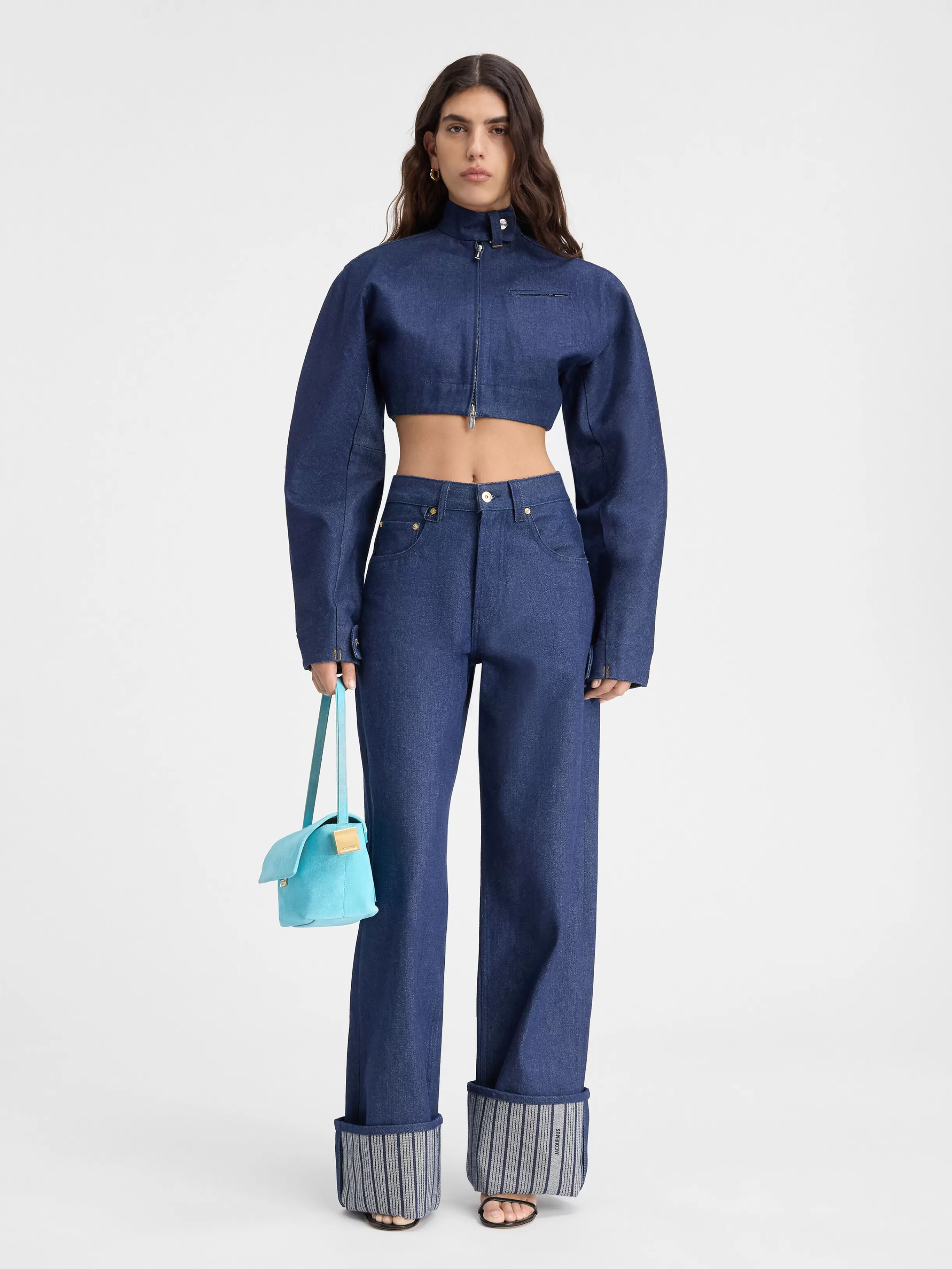 Jacquemus Denim | Trousers & Shorts*The wide de-Nîmes denim pants